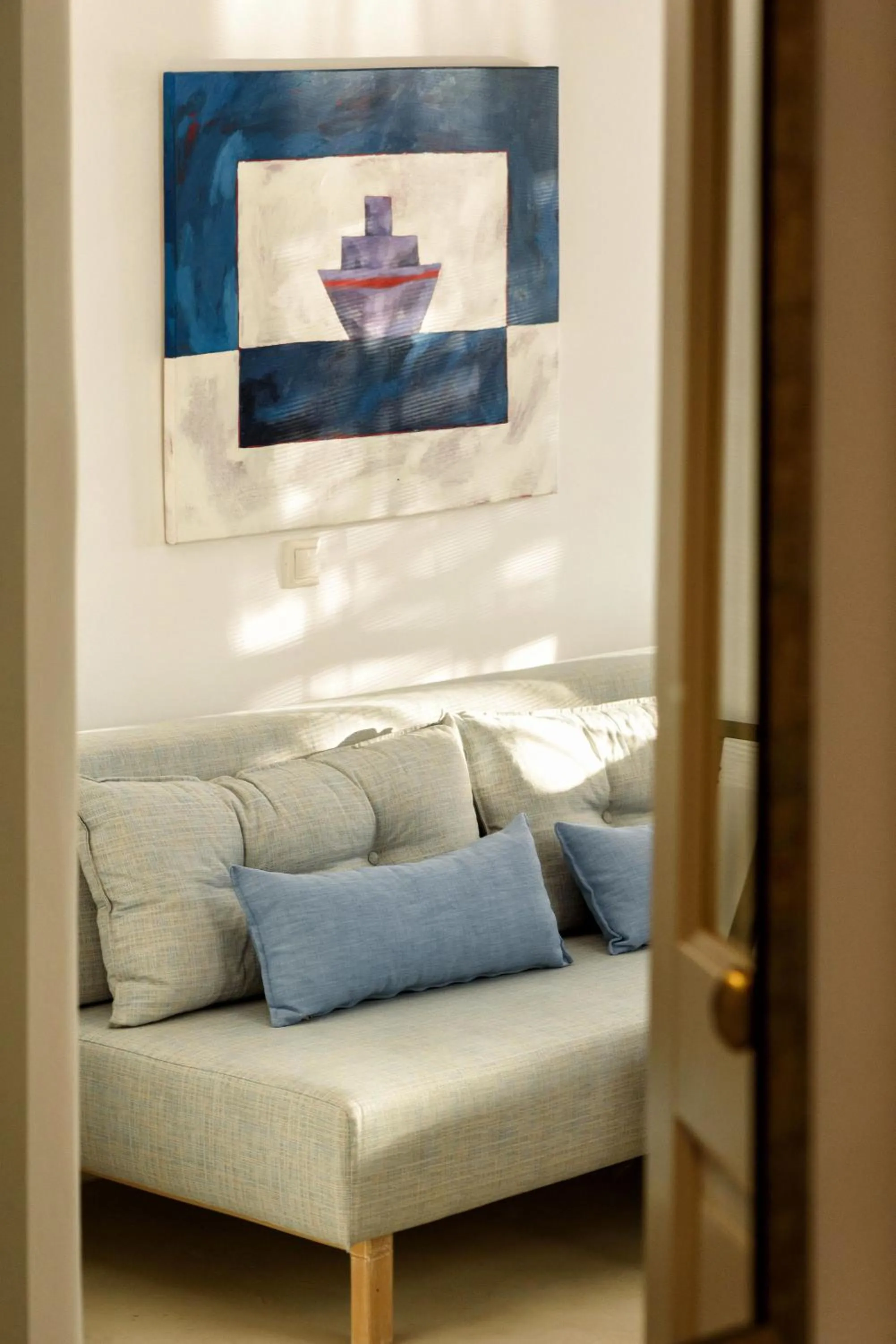 Seating area in Hotel Senia