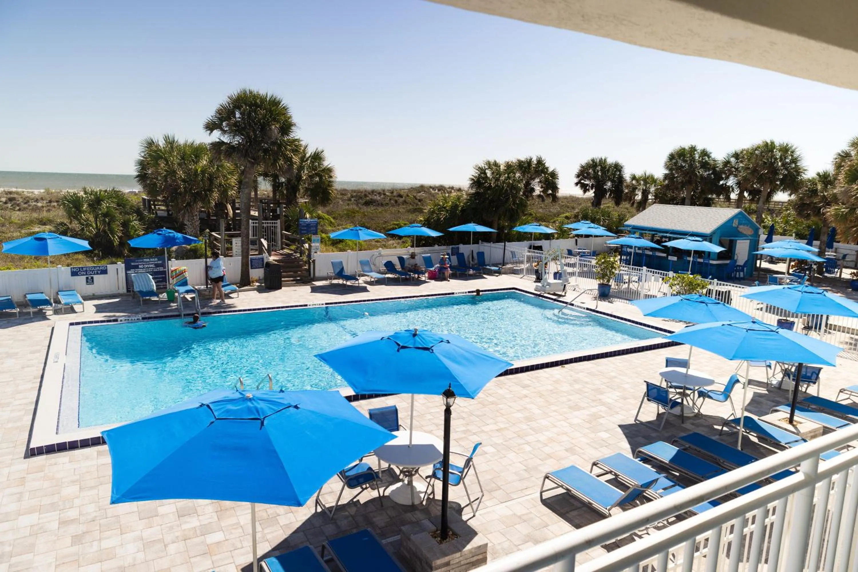 Balcony/Terrace in Guy Harvey Resort on Saint Augustine Beach