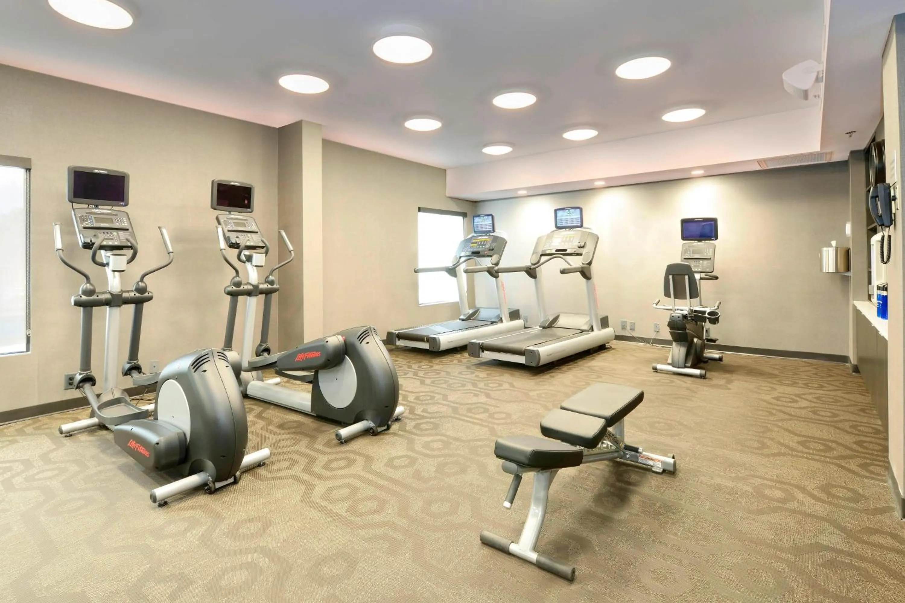 Fitness centre/facilities in Fairfield Inn & Suites by Marriott Greenville Simpsonville