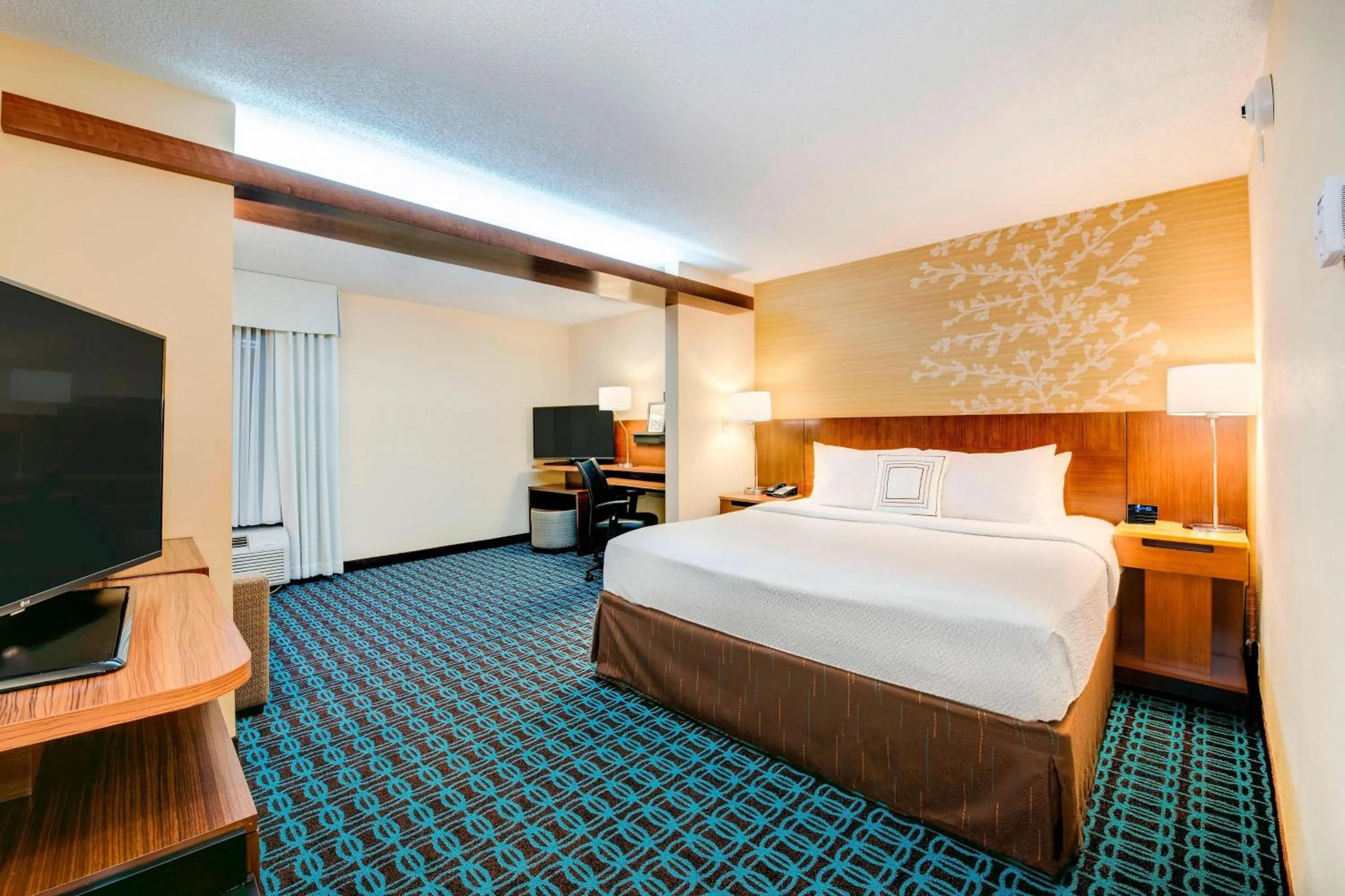 Bedroom, Bed in Fairfield Inn & Suites by Marriott Greenville Simpsonville