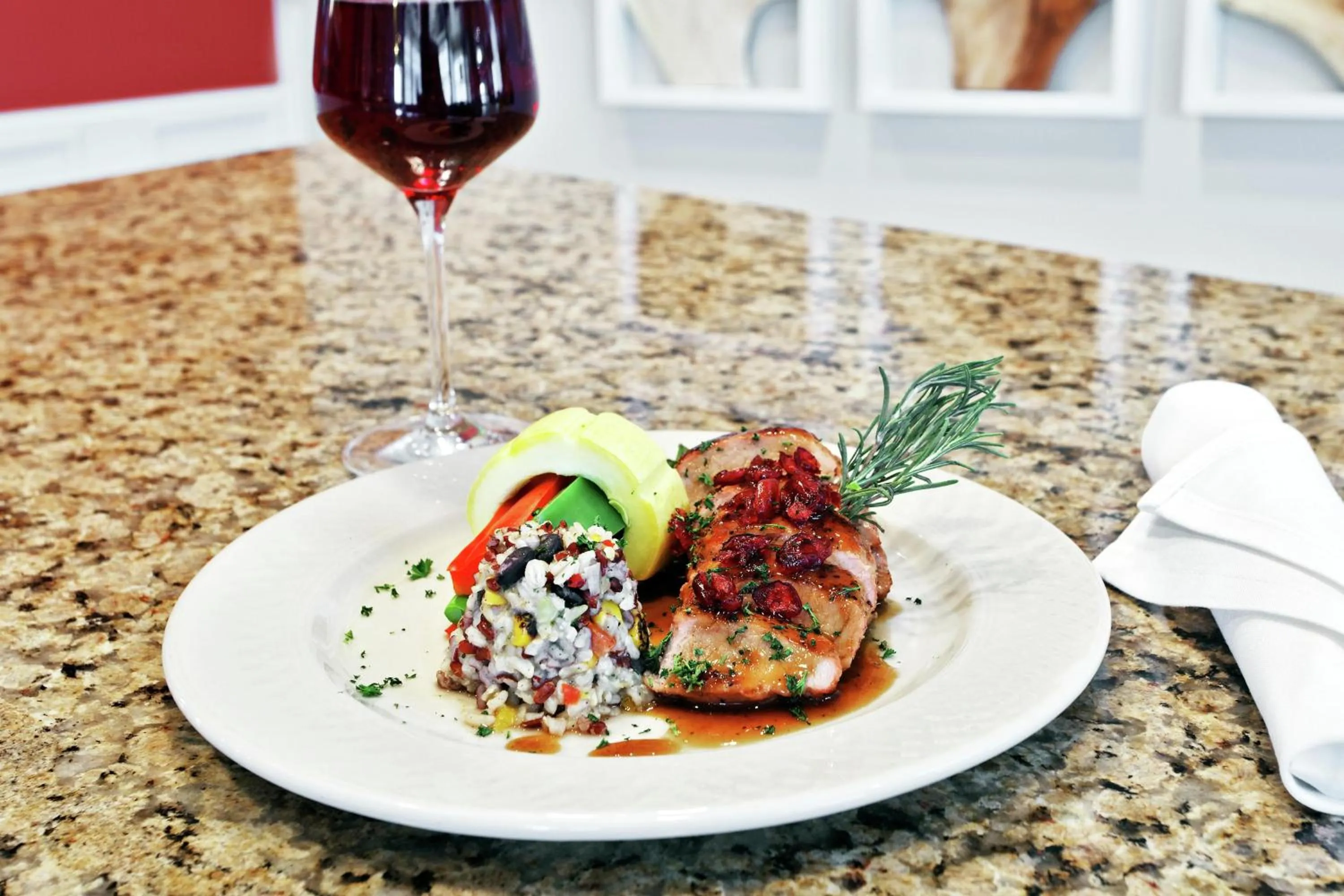 Restaurant/places to eat in Hilton Garden Inn Springfield, IL