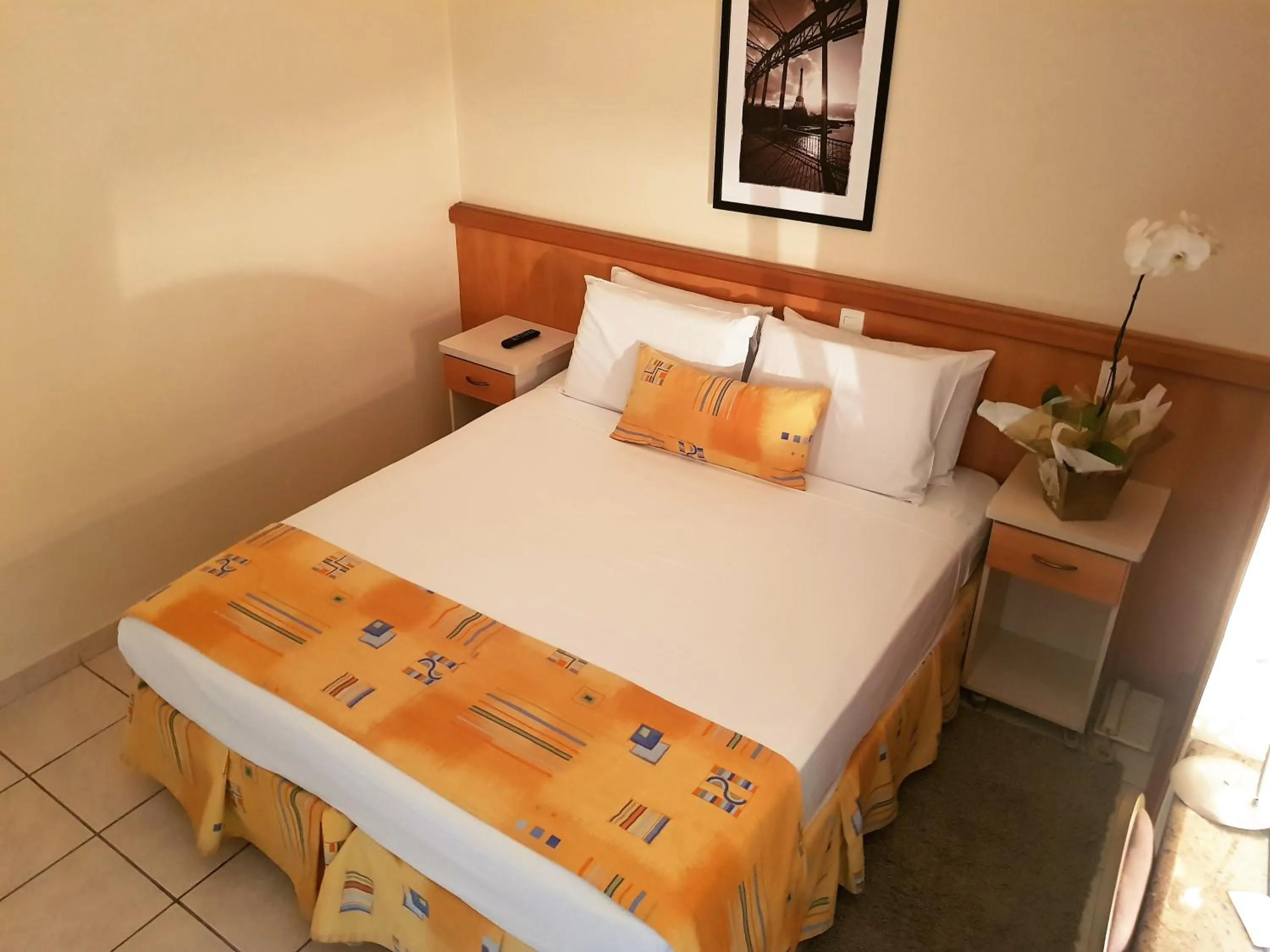 Bedroom, Bed in Hotel Cristal Rio Claro