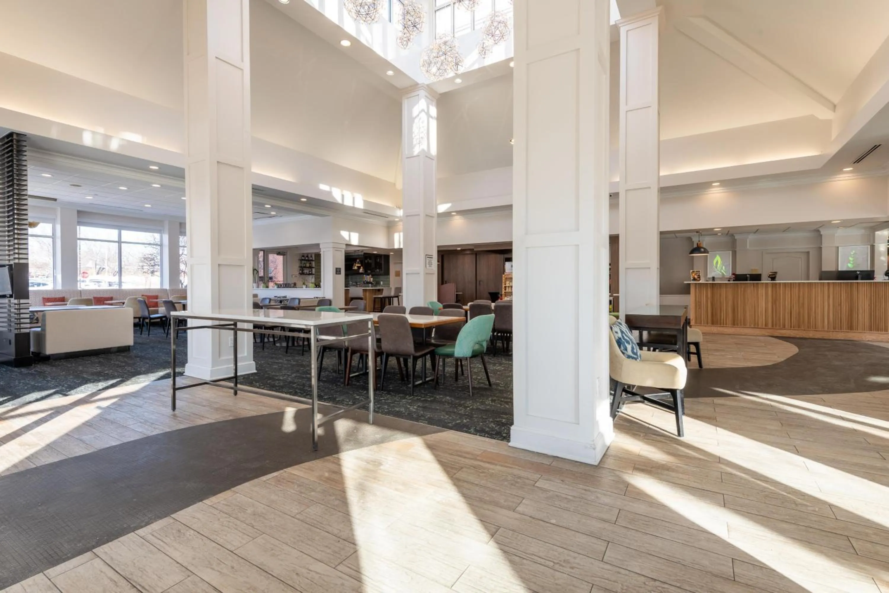 Lobby or reception in Hilton Garden Inn Auburn Riverwatch