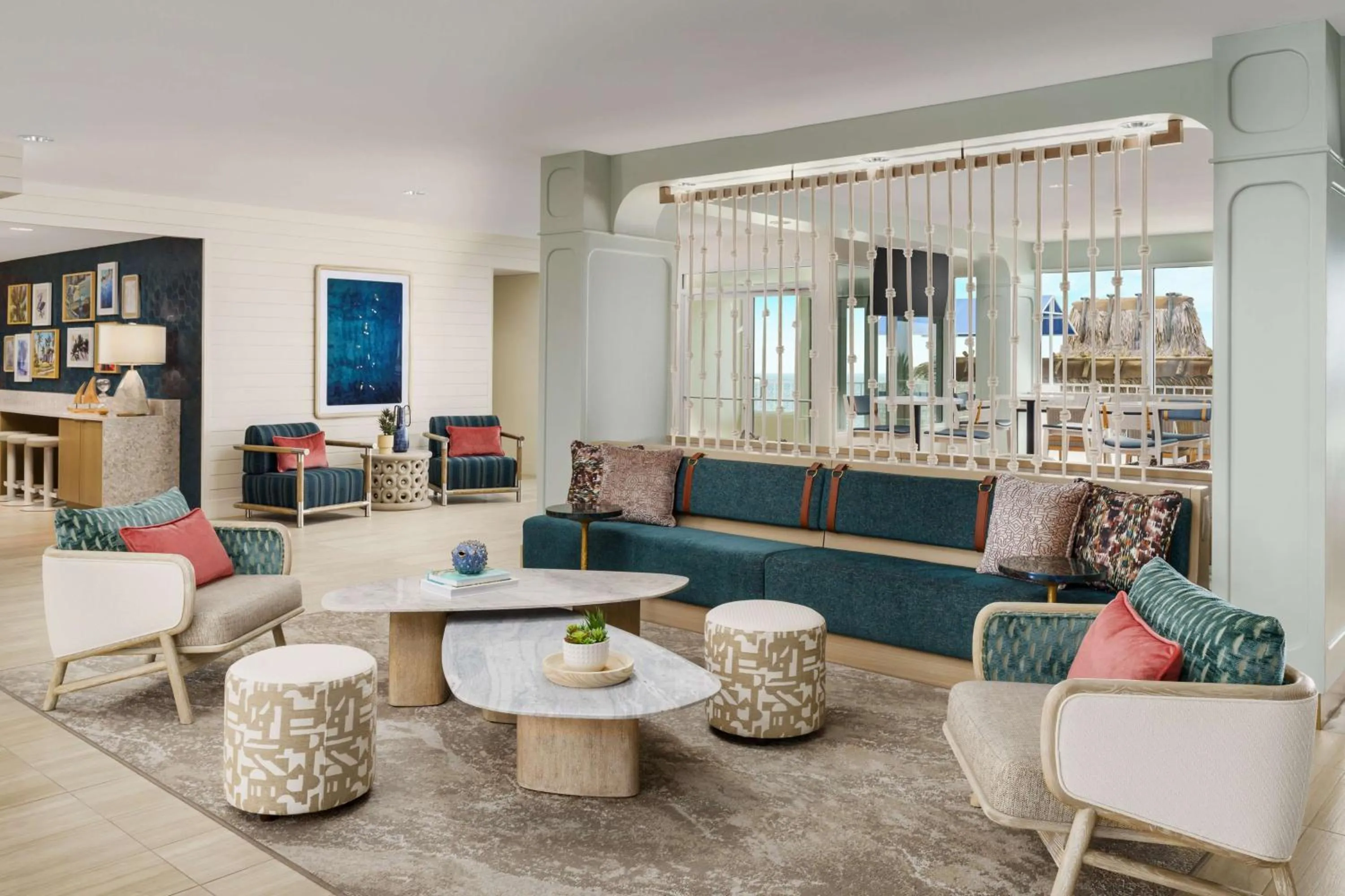 Lobby or reception in DoubleTree Beach Resort by Hilton Tampa Bay – North Redington Beach