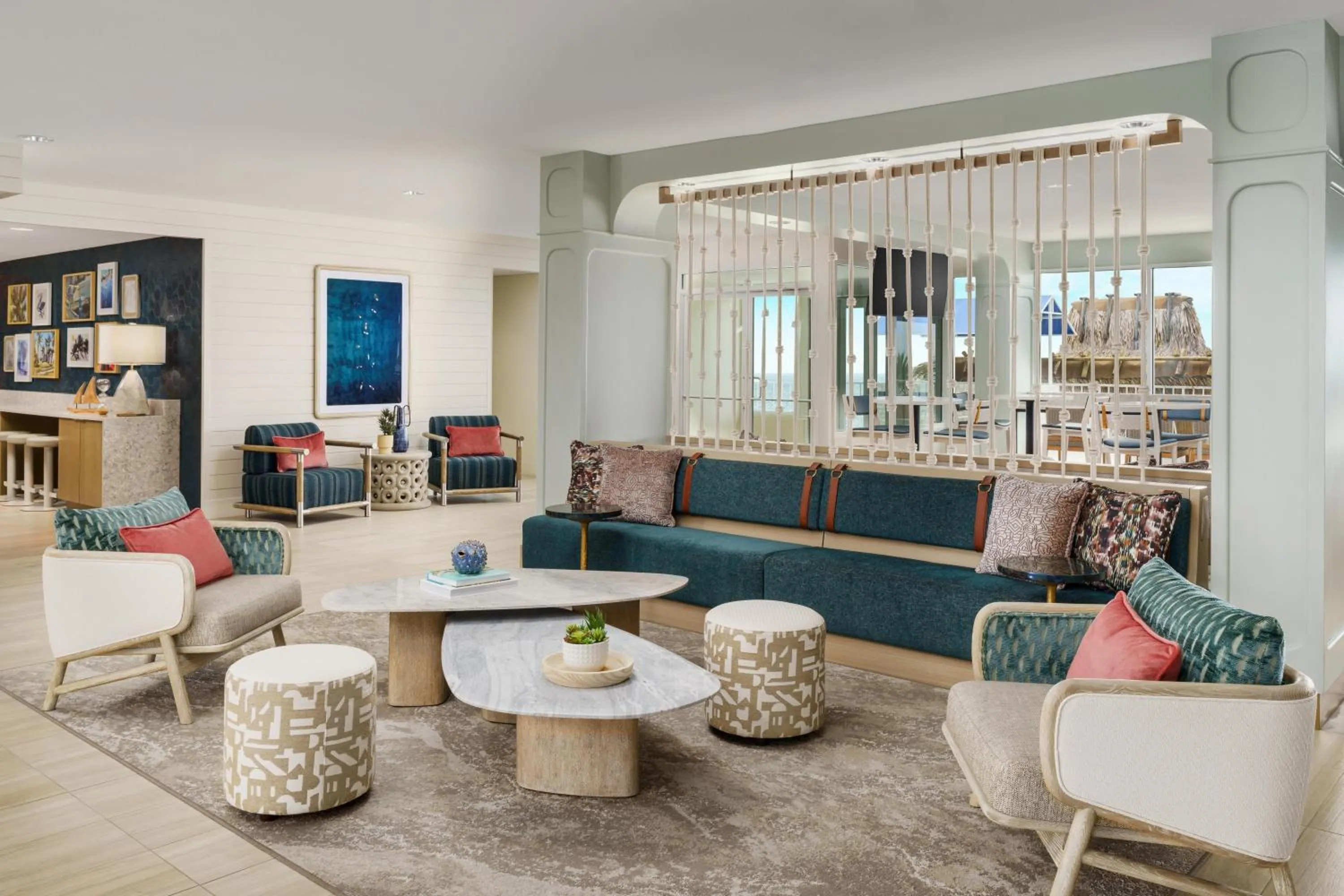 Lobby or reception in DoubleTree Beach Resort by Hilton Tampa Bay – North Redington Beach