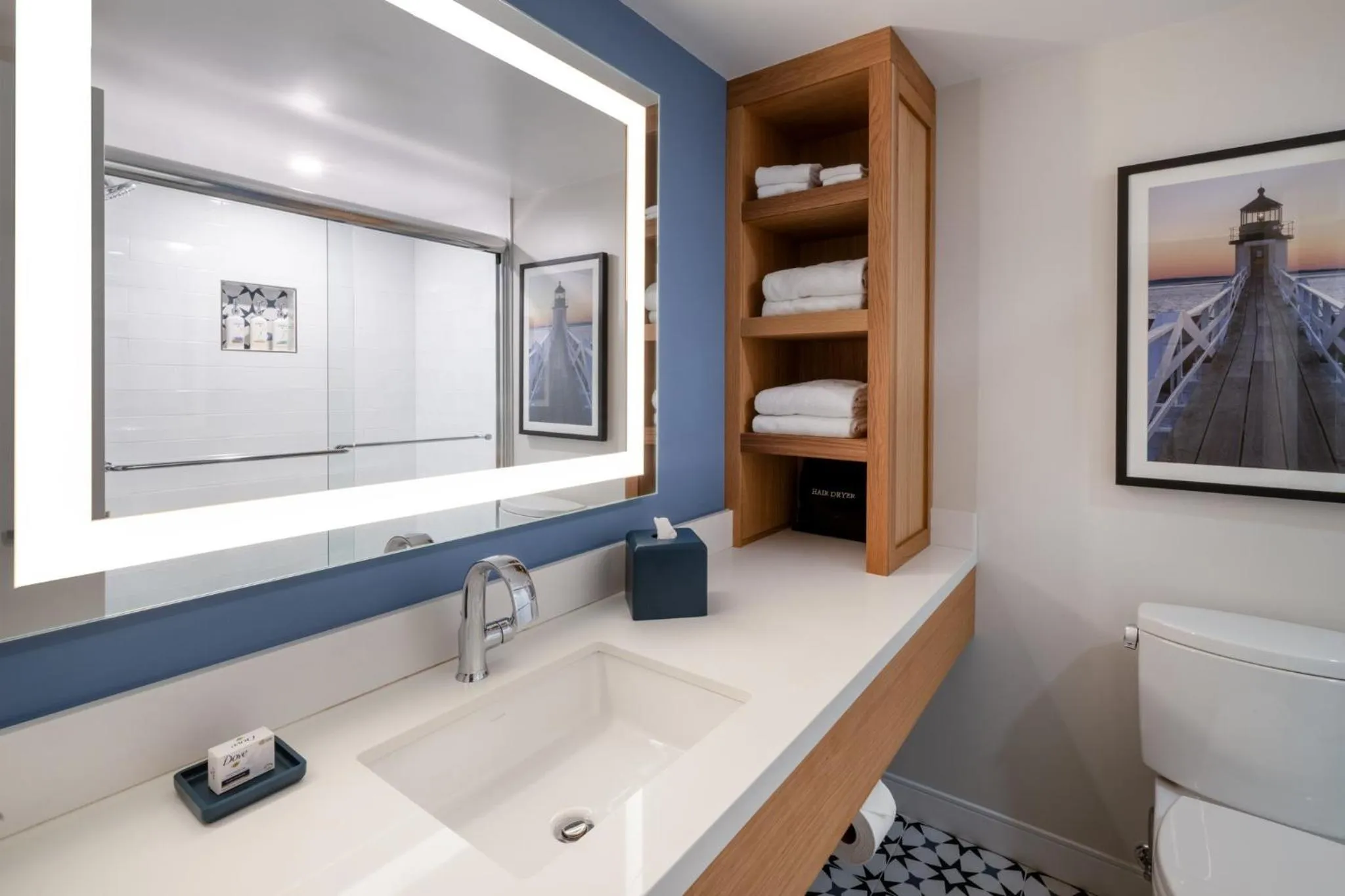 Bathroom in Holiday Inn Bar Harbor Regency Hotel by IHG