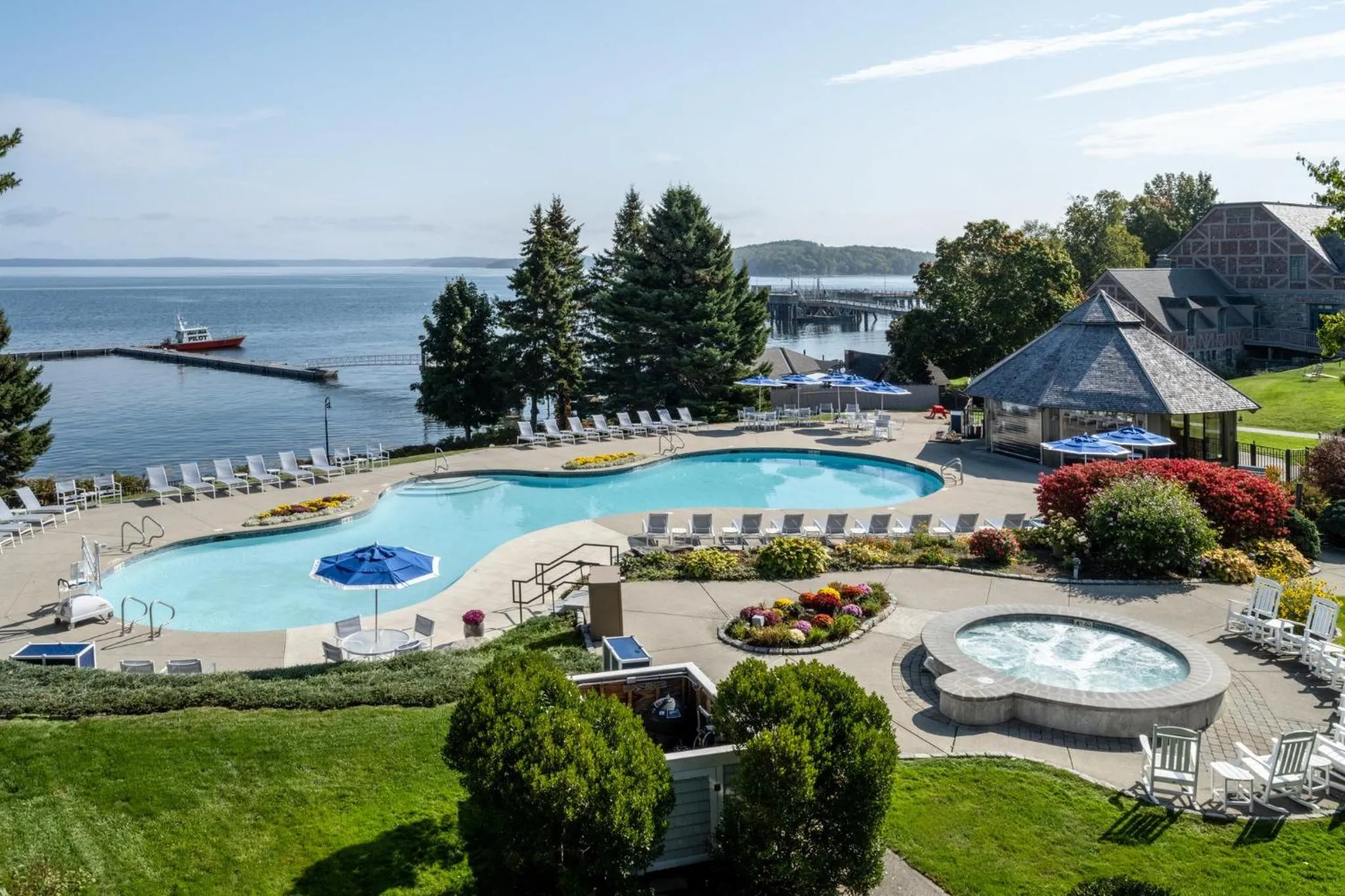Swimming pool in Holiday Inn Bar Harbor Regency Hotel by IHG