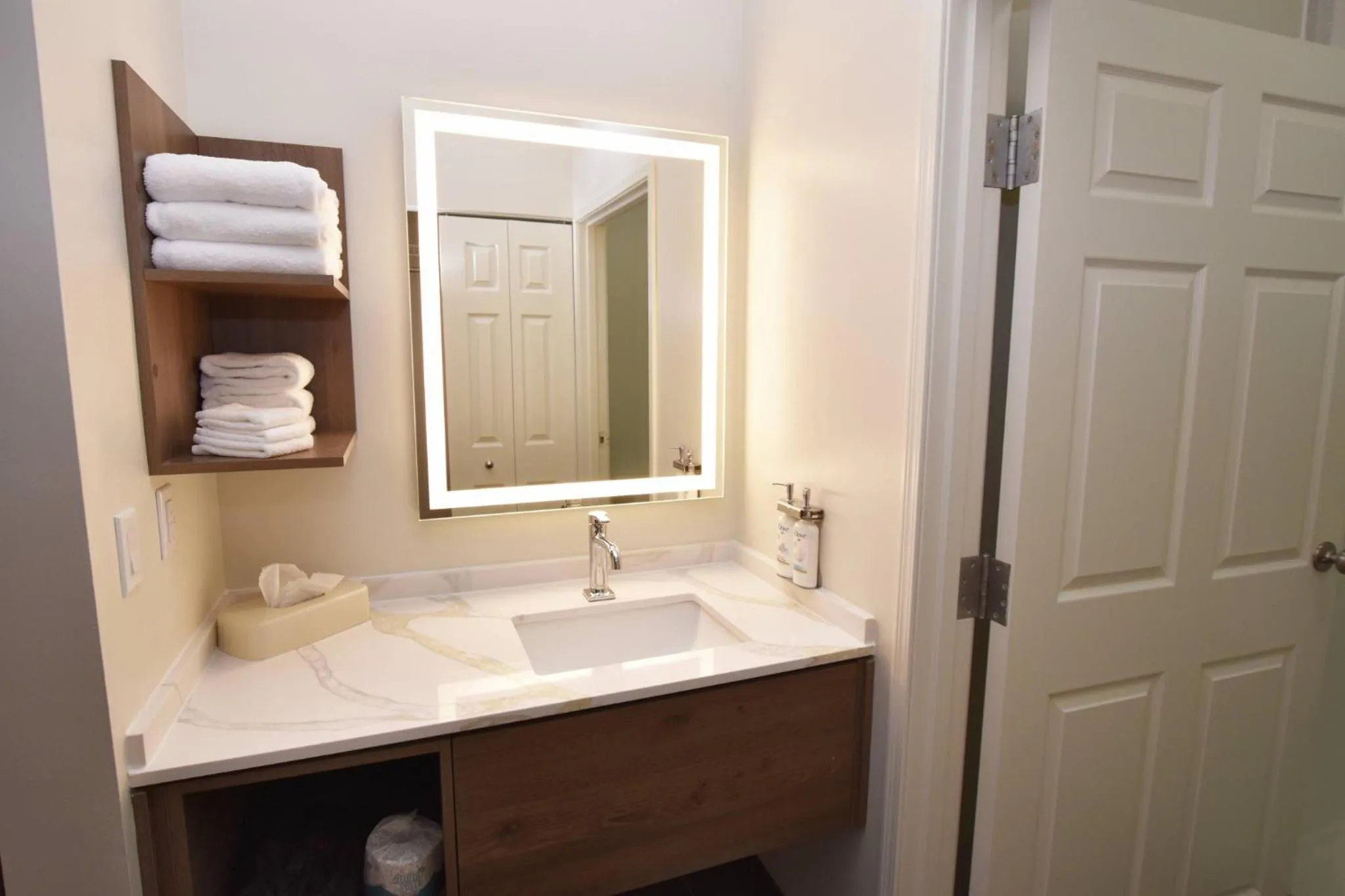 Bathroom in Staybridge Suites Detroit-Novi by IHG