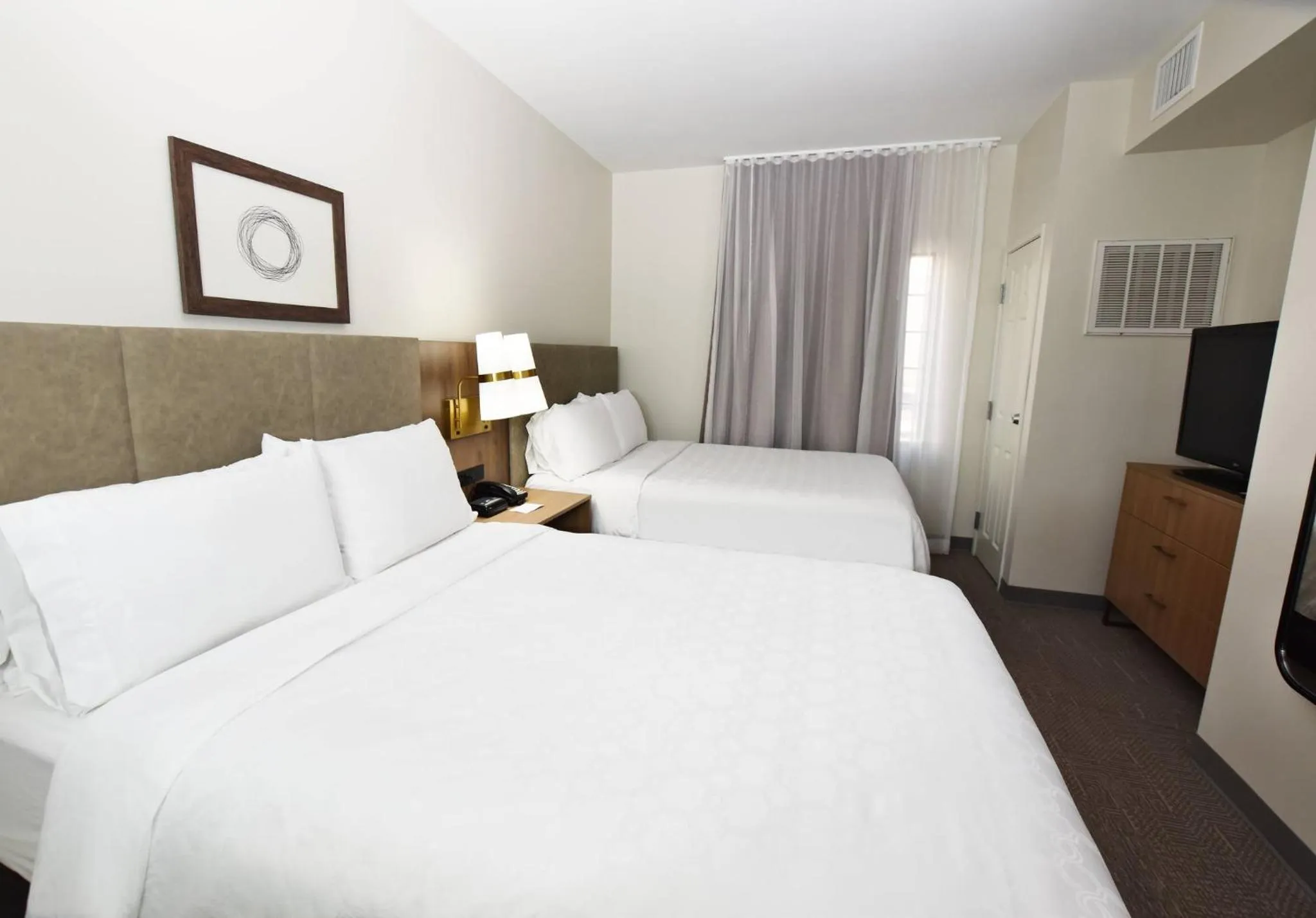 Photo of the whole room, Bed in Staybridge Suites Detroit-Novi by IHG