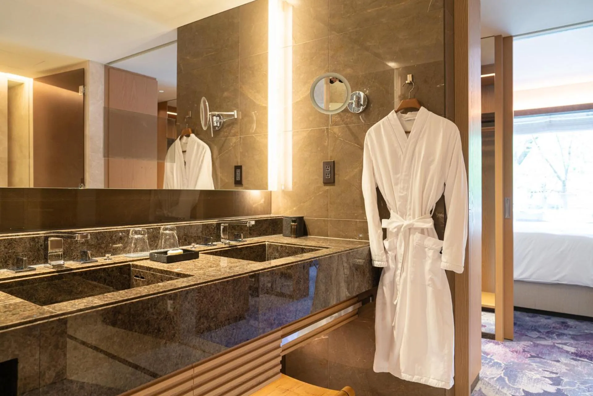 Bathroom in Four Seasons Hotel Kyoto