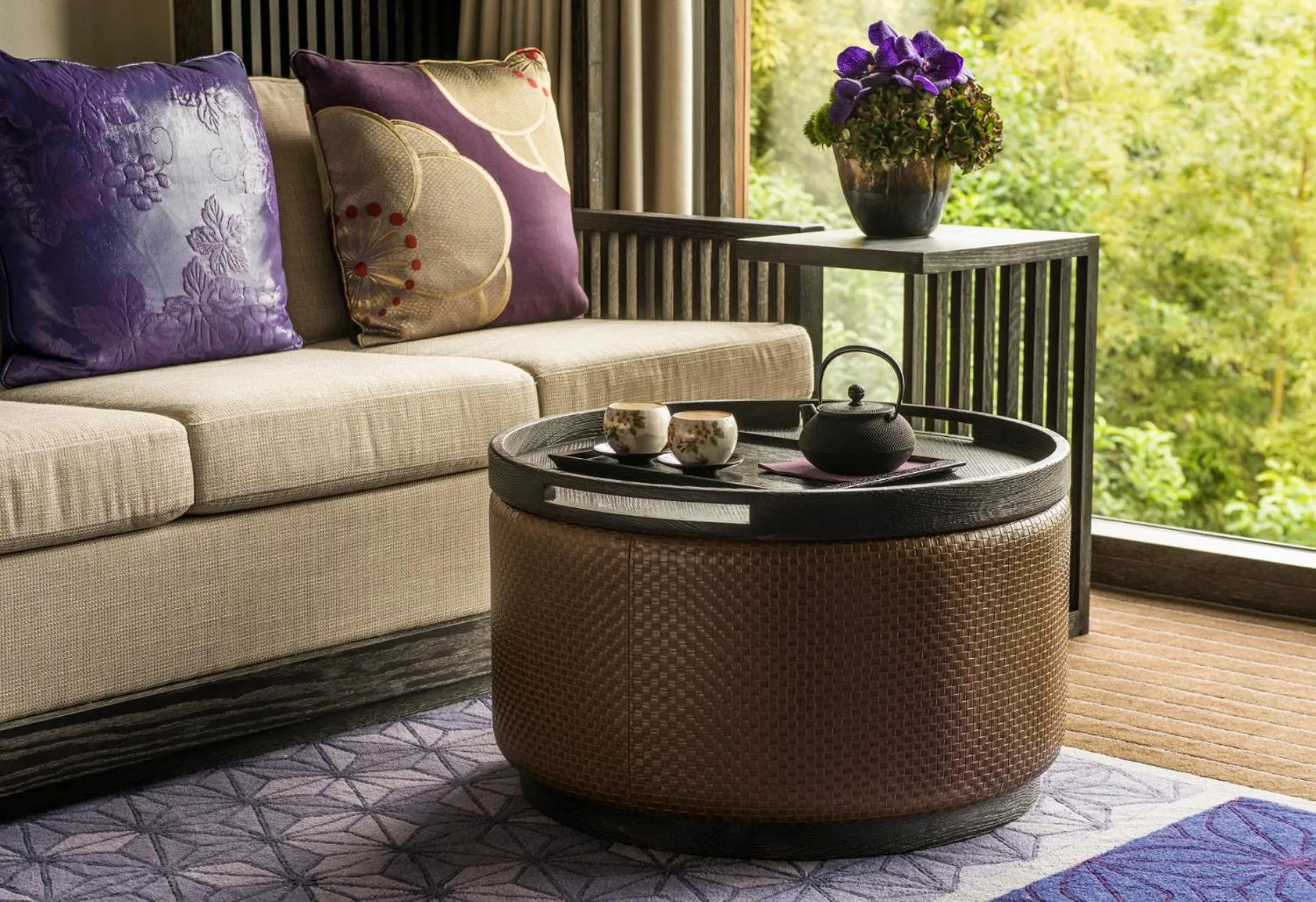 Garden view in Four Seasons Hotel Kyoto