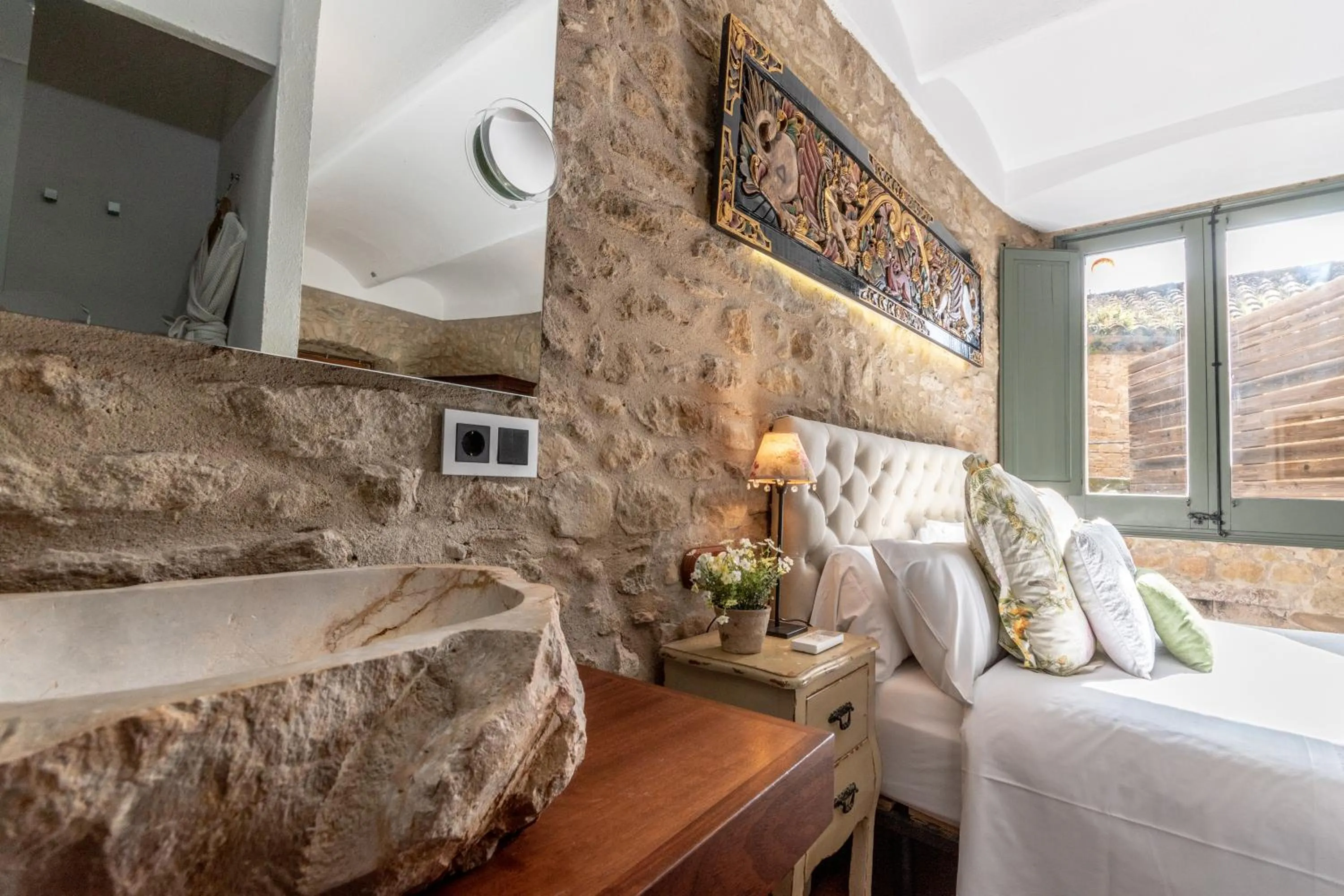 Bed in El Racó de Madremanya - Adults only