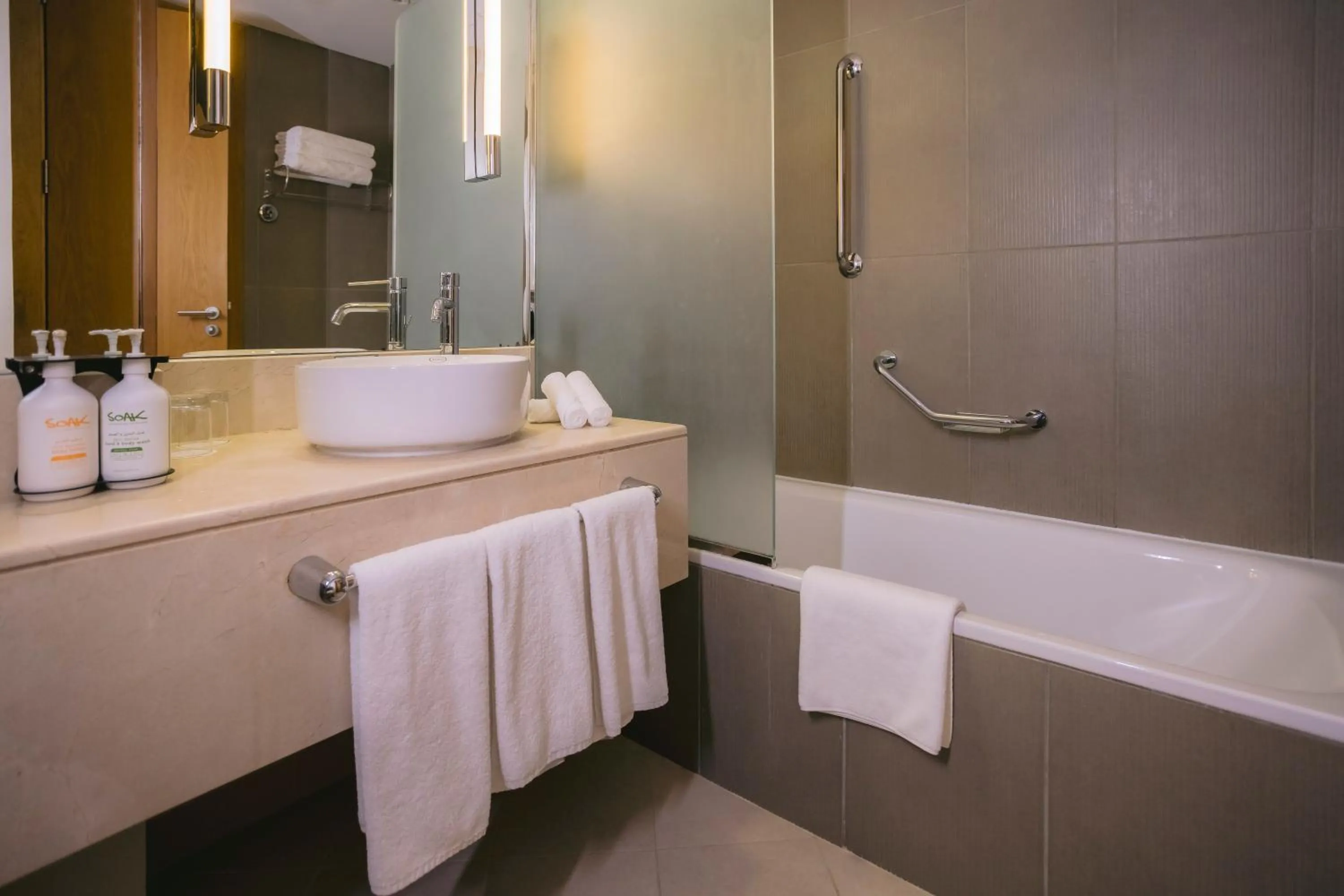 Shower in Holiday Inn Abu Dhabi by IHG