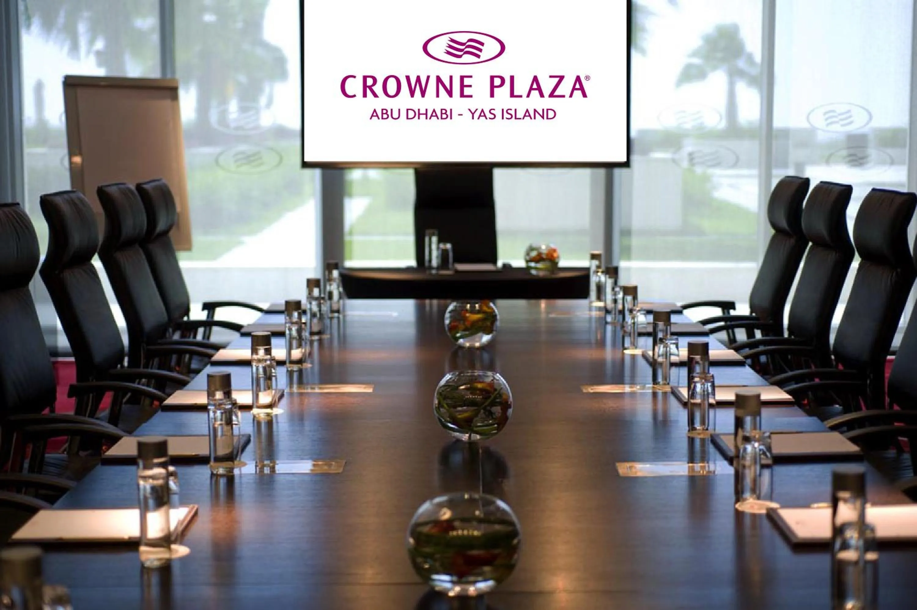 Meeting/conference room in Crowne Plaza Yas Island by IHG