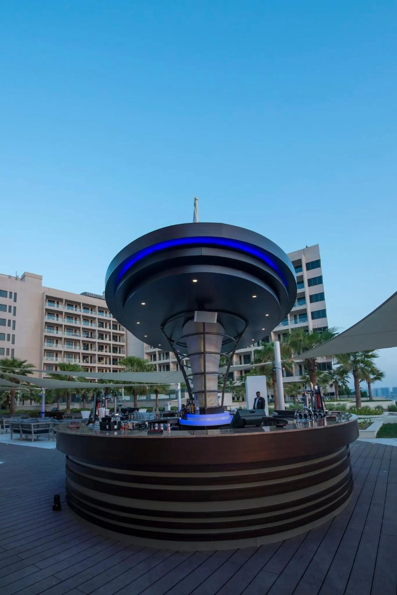 Restaurant/places to eat in Crowne Plaza Yas Island by IHG