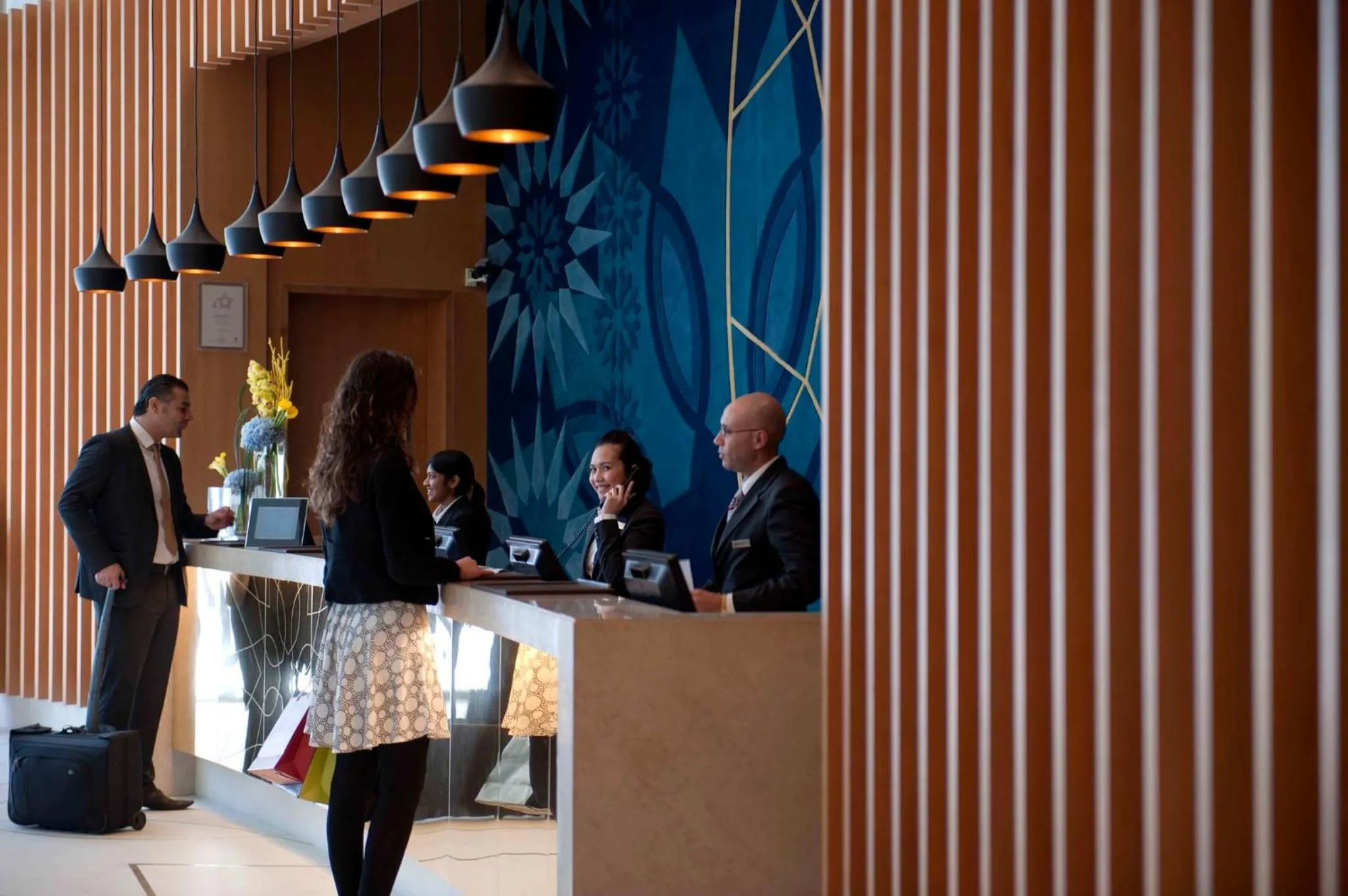 Property building in Crowne Plaza Yas Island by IHG