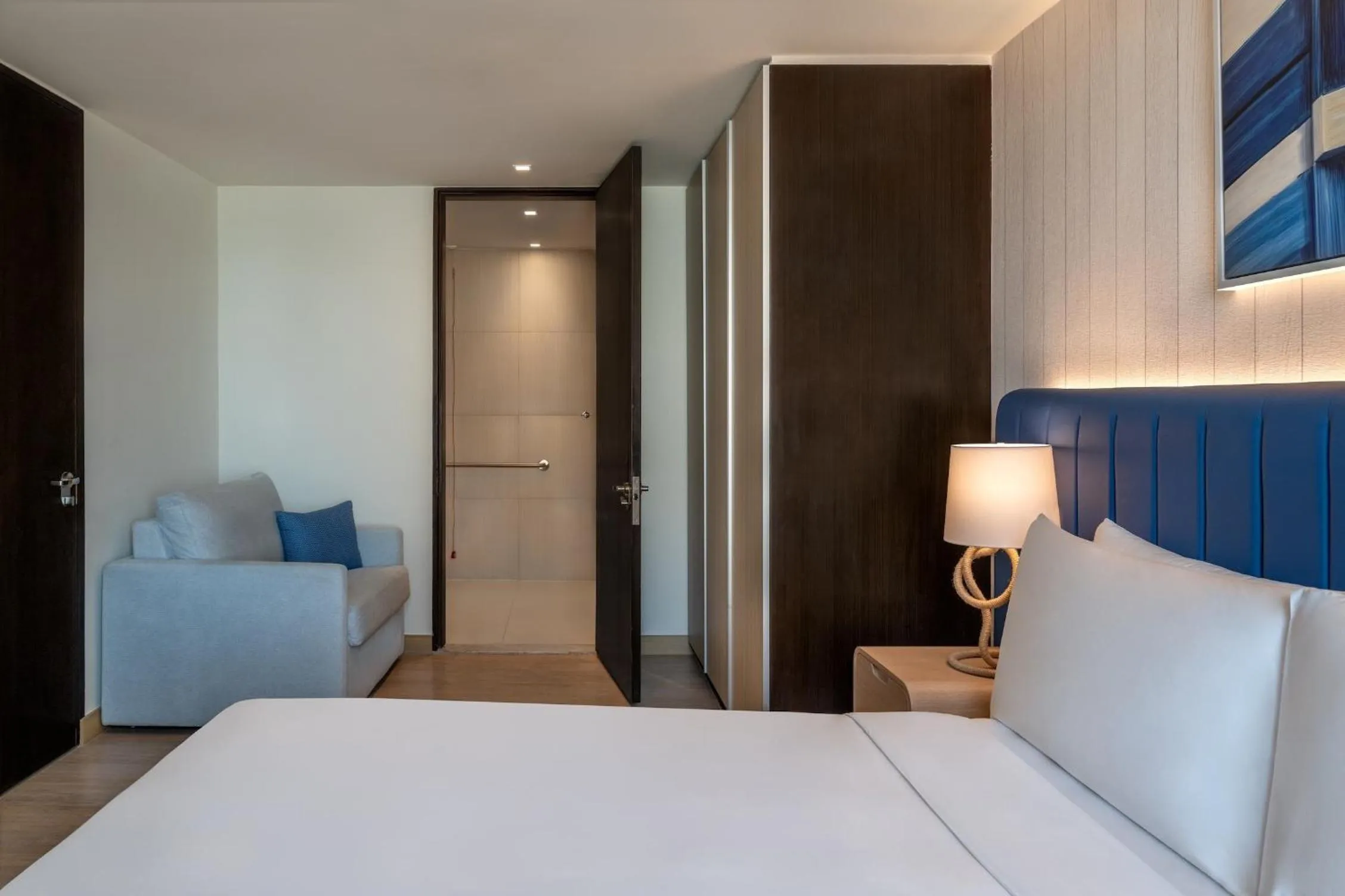 Photo of the whole room, Bed in Crowne Plaza Yas Island by IHG