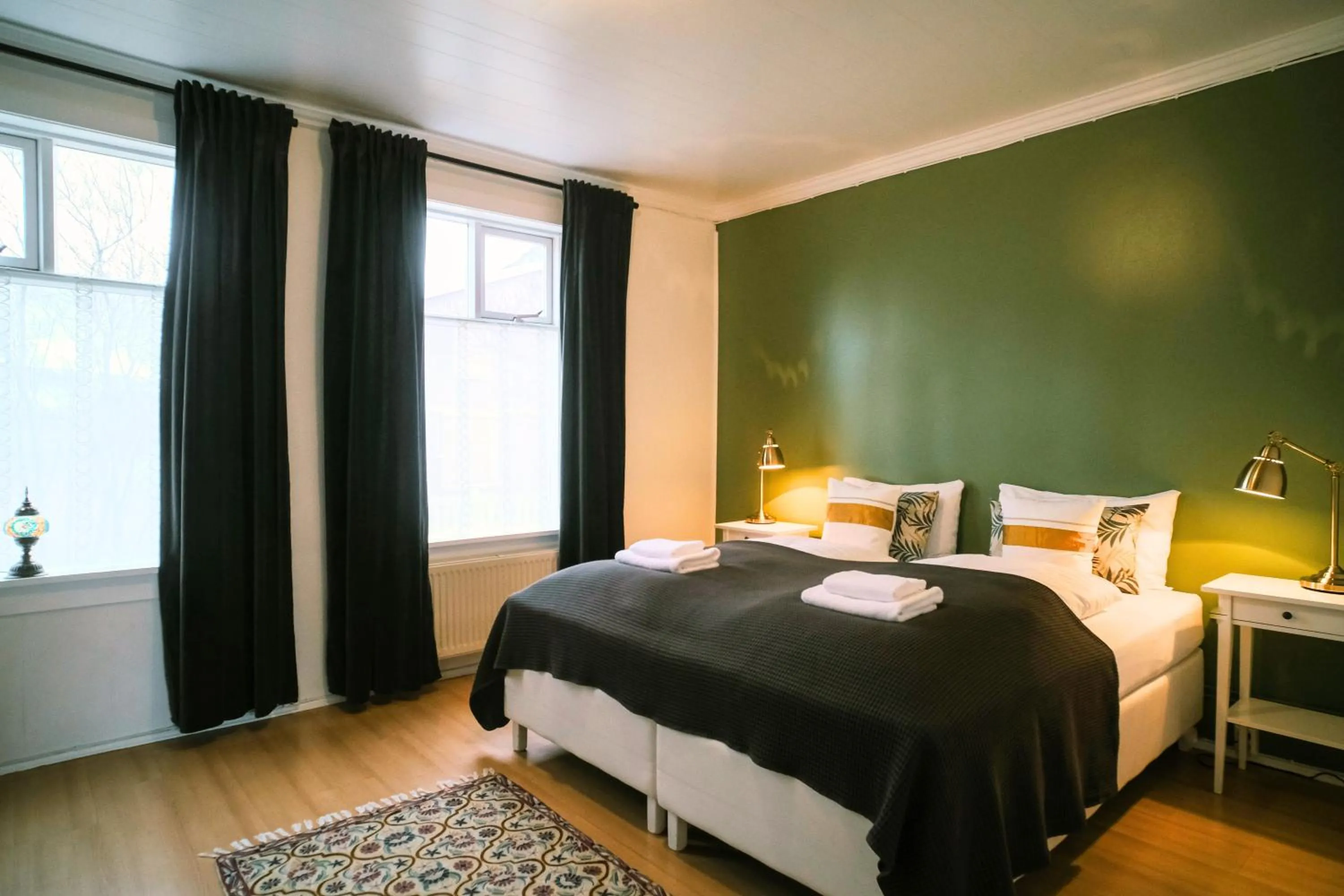 Bed in Dúlluhús - Apartments by Aldan