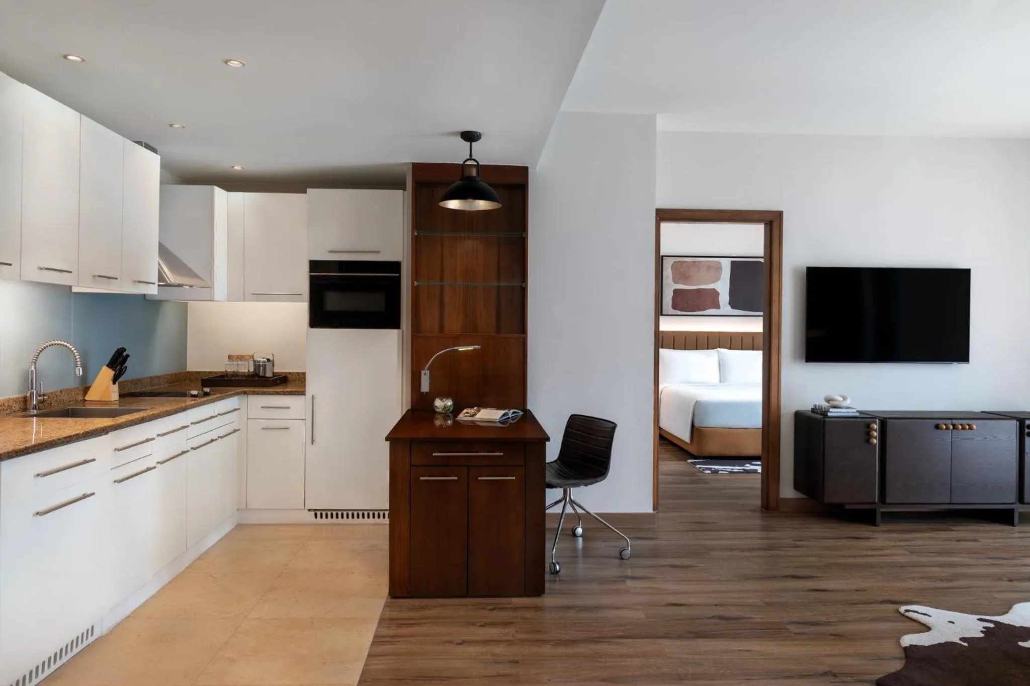 Photo of the whole room in Staybridge Suites Yas Island Abu Dhabi by IHG