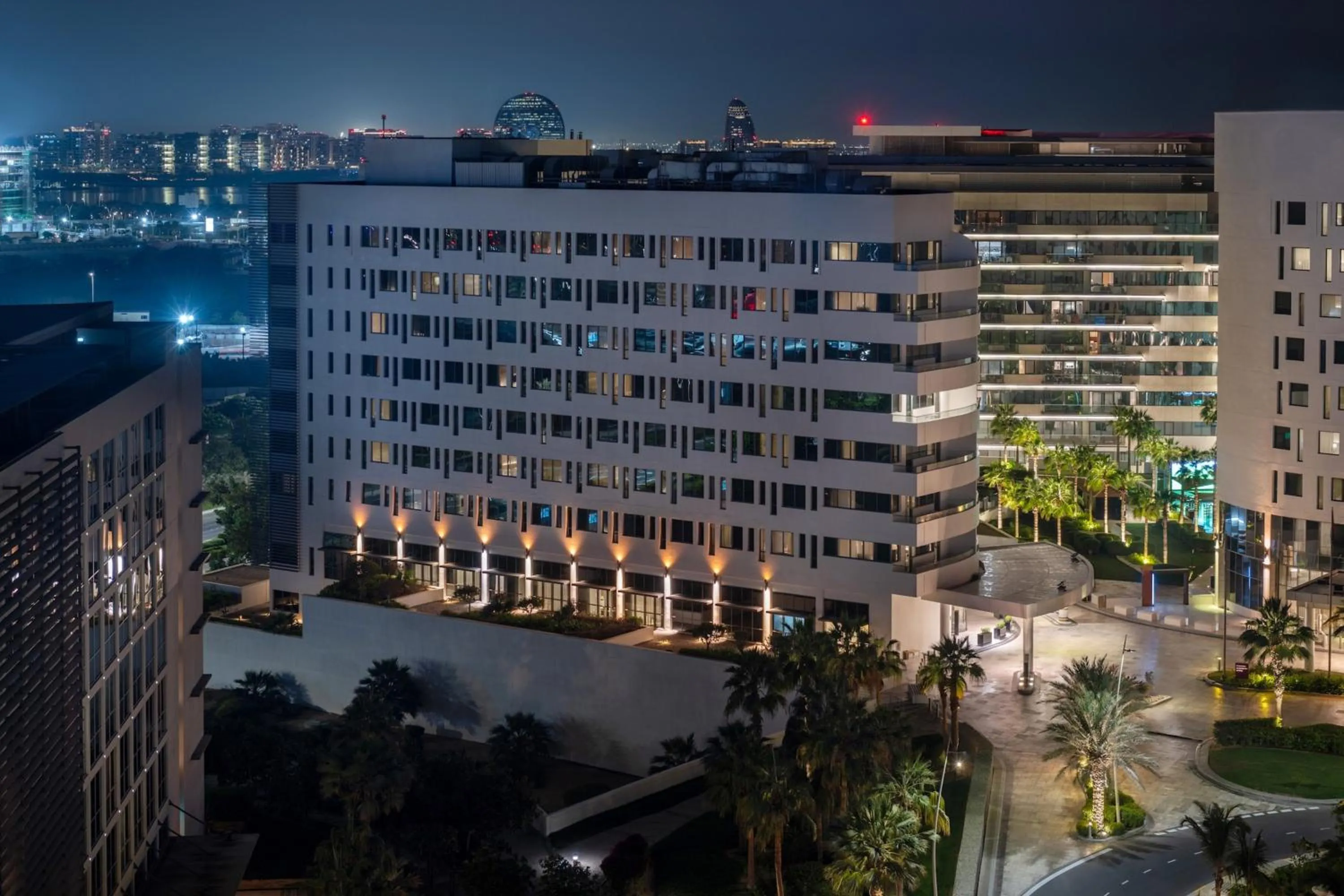 Property building in Staybridge Suites Yas Island Abu Dhabi by IHG