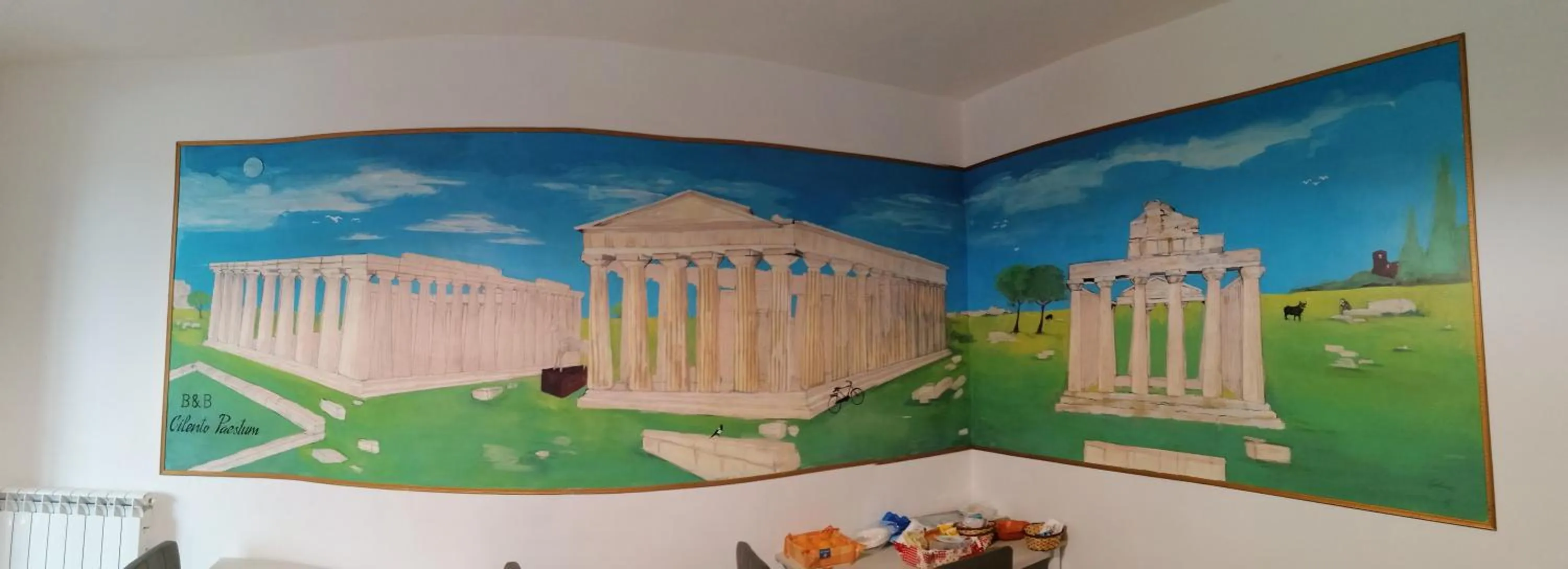 Decorative detail in B&b Cilento Paestum