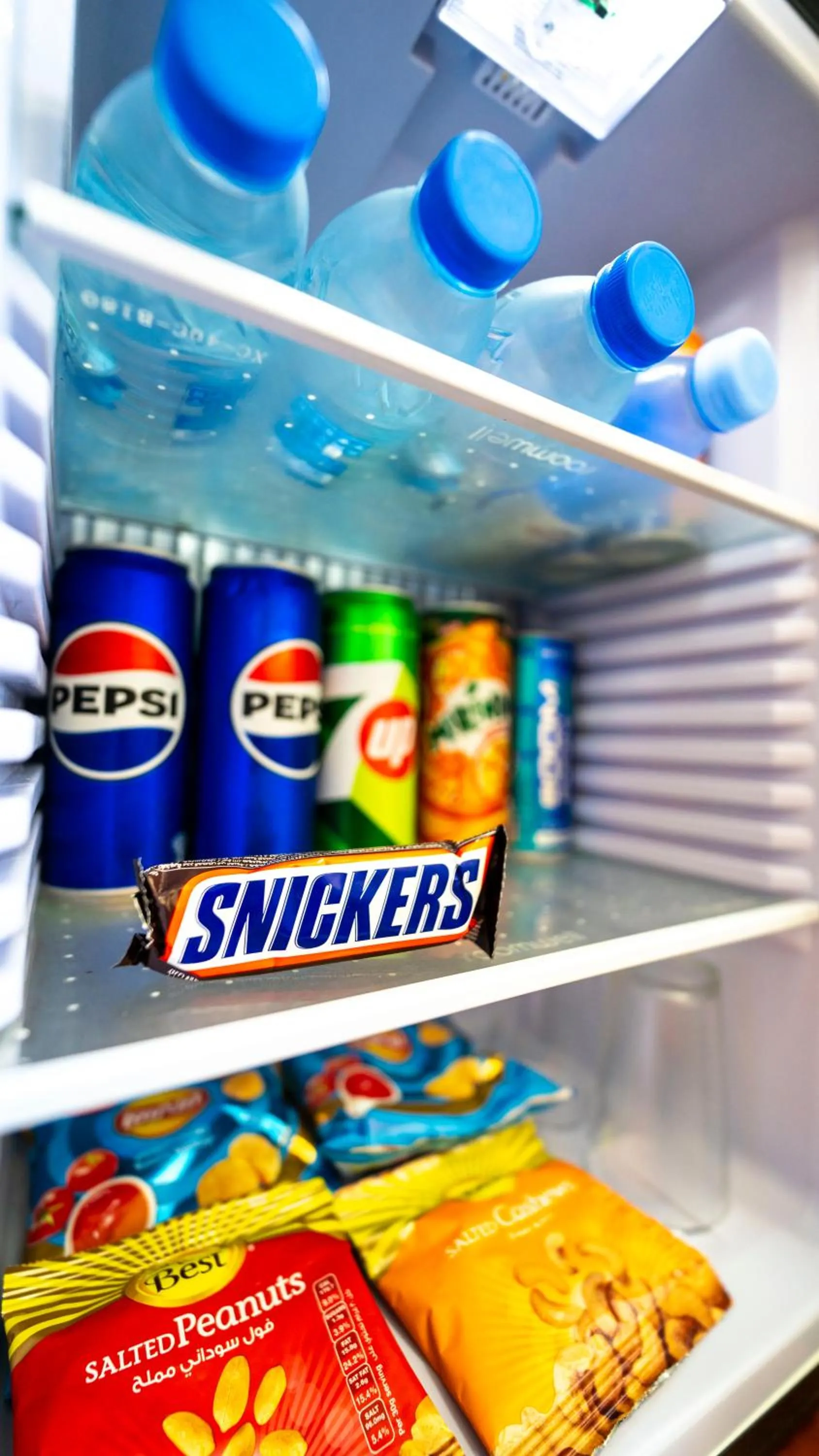 minibar in Riviera Hotel