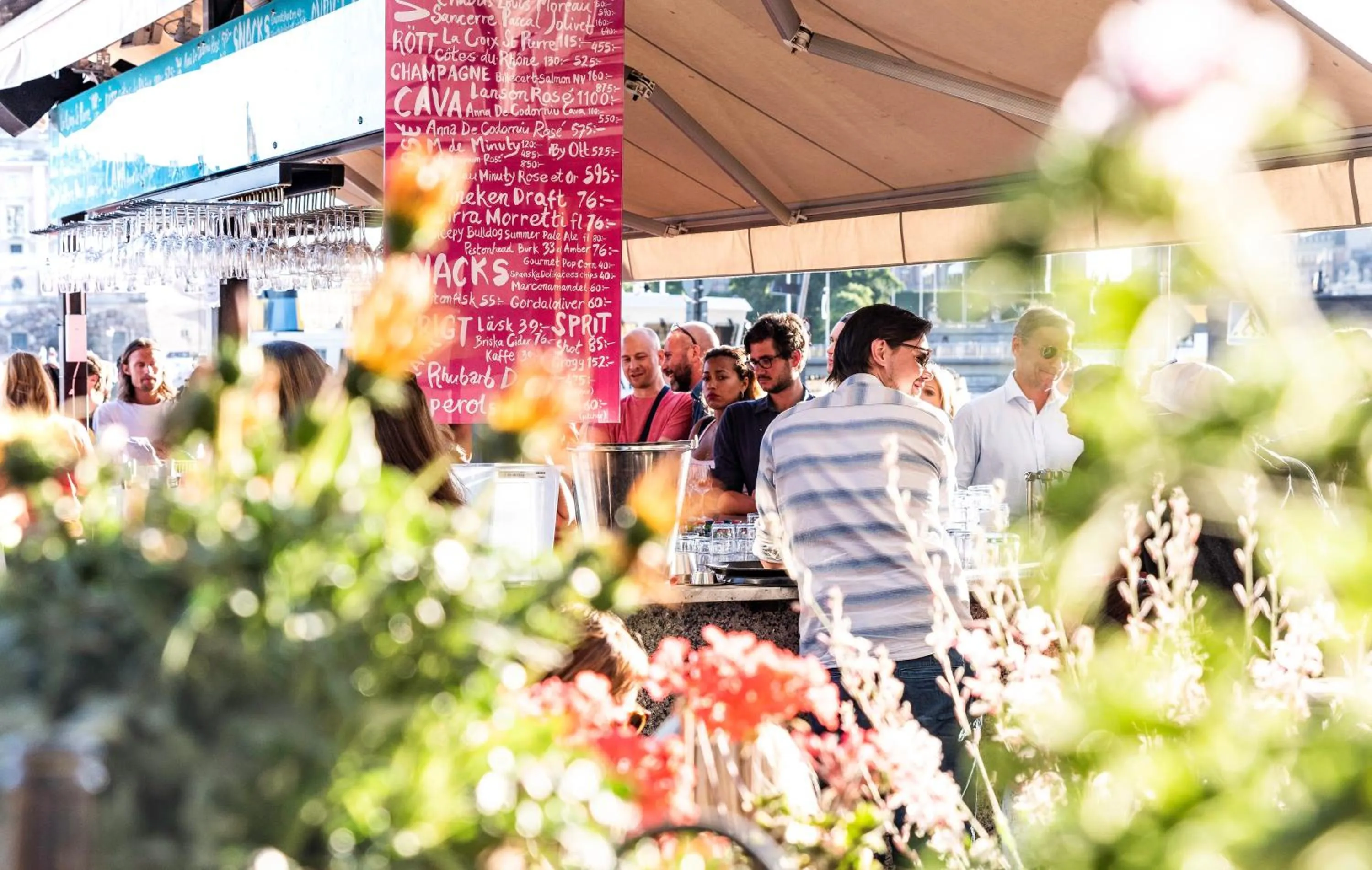 Patio in Lydmar Hotel