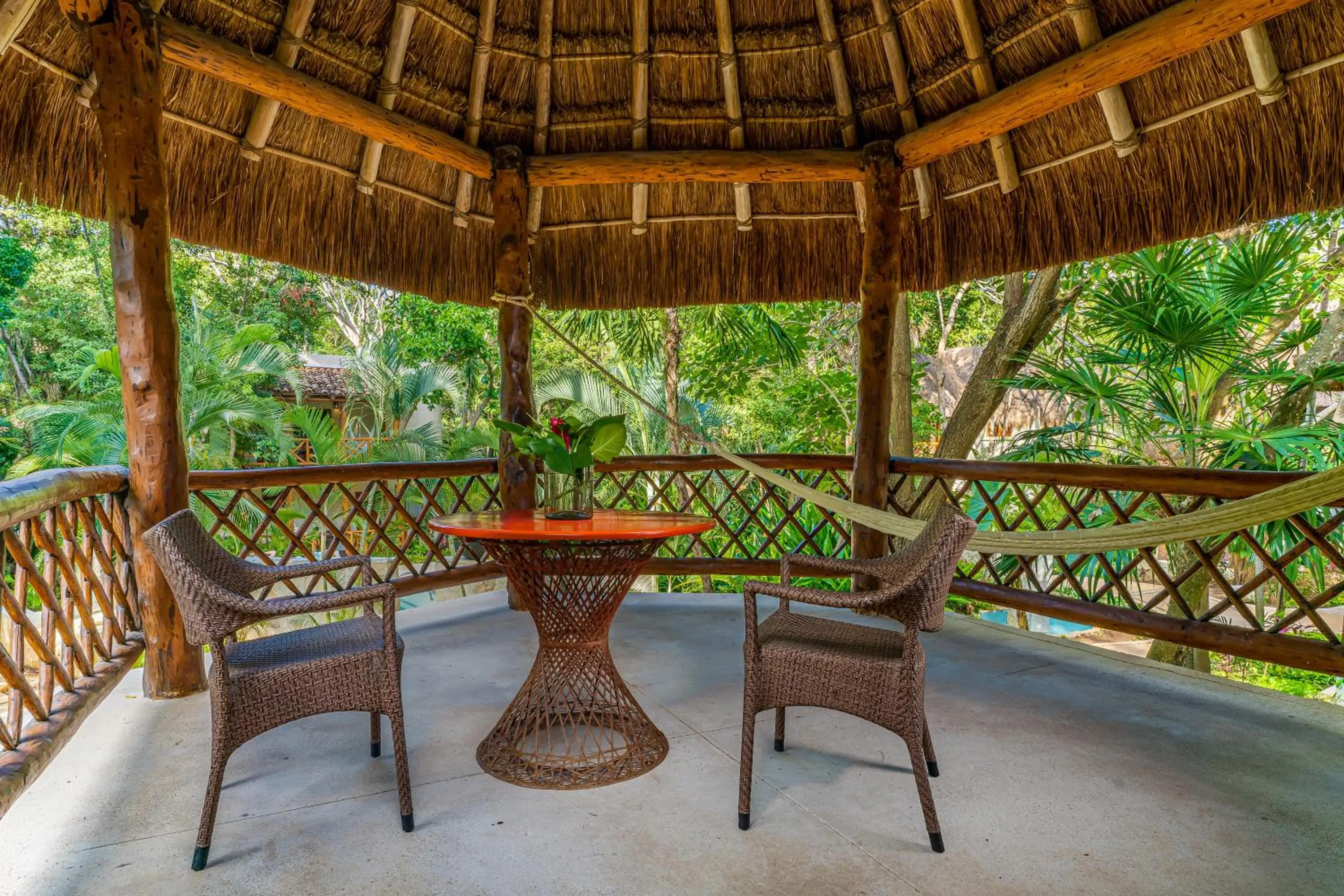 Balcony/Terrace in Mahekal Beach Front Resort & Spa