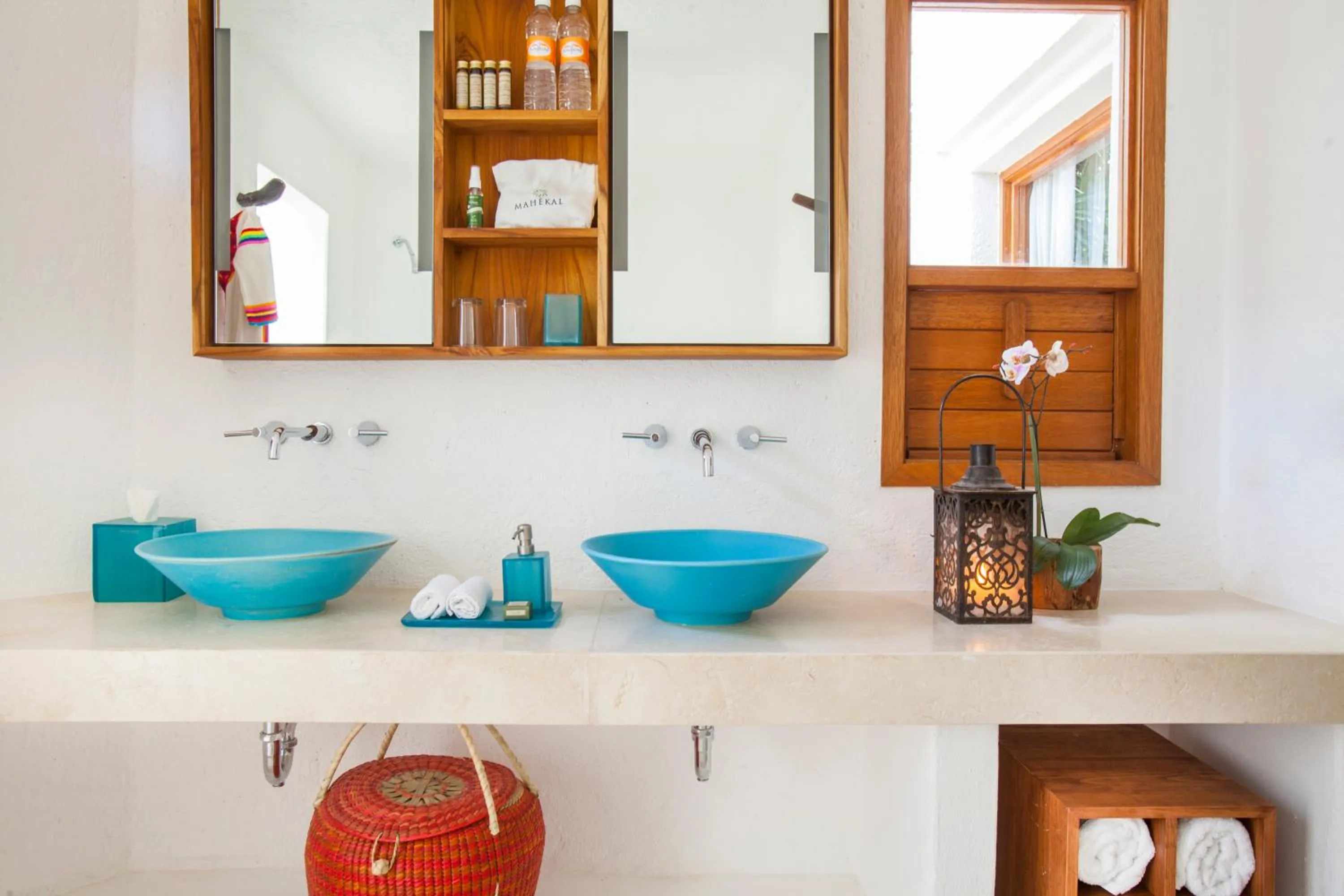 Bathroom in Mahekal Beach Front Resort & Spa