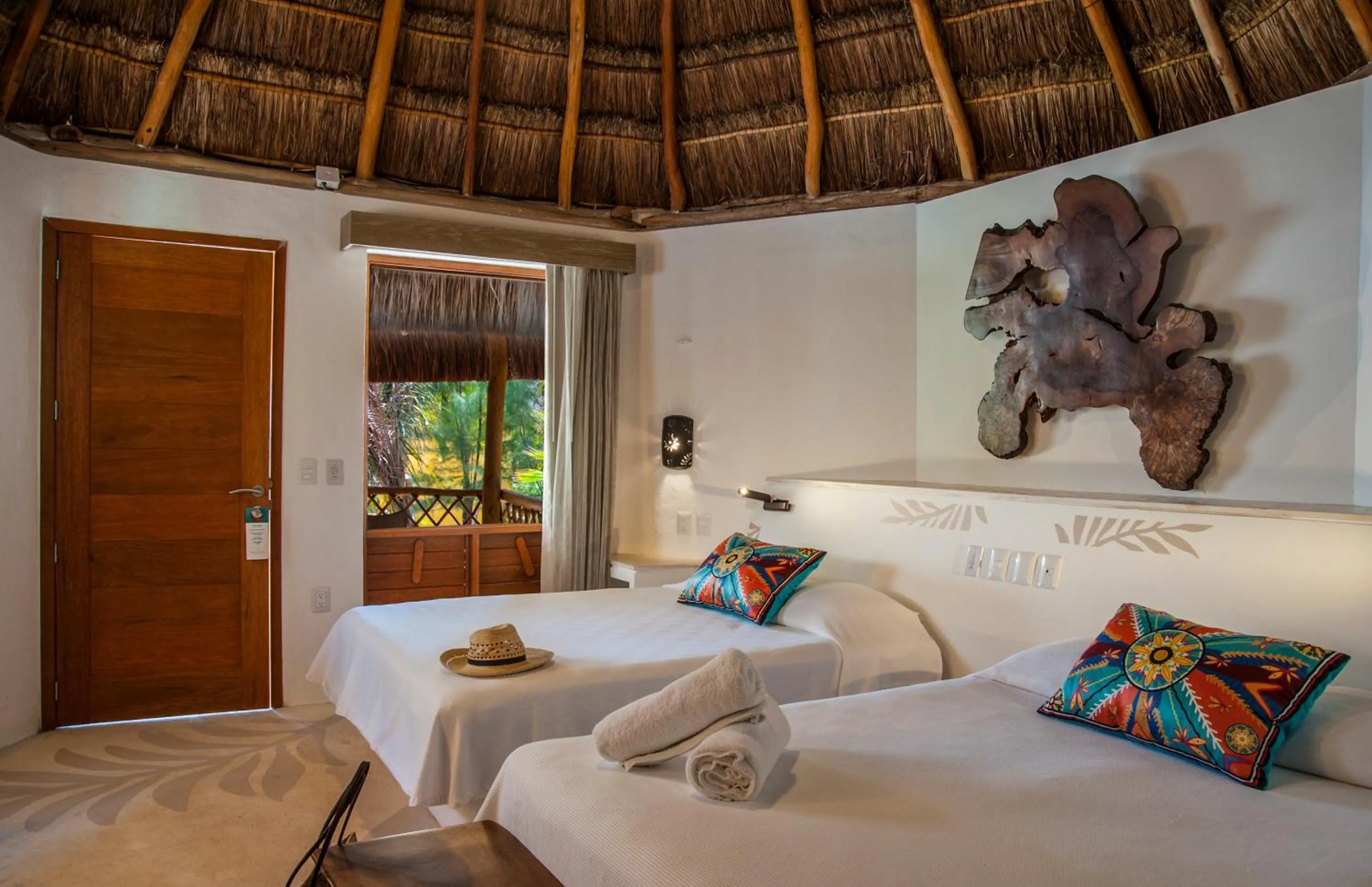 Bedroom, Bed in Mahekal Beach Front Resort & Spa