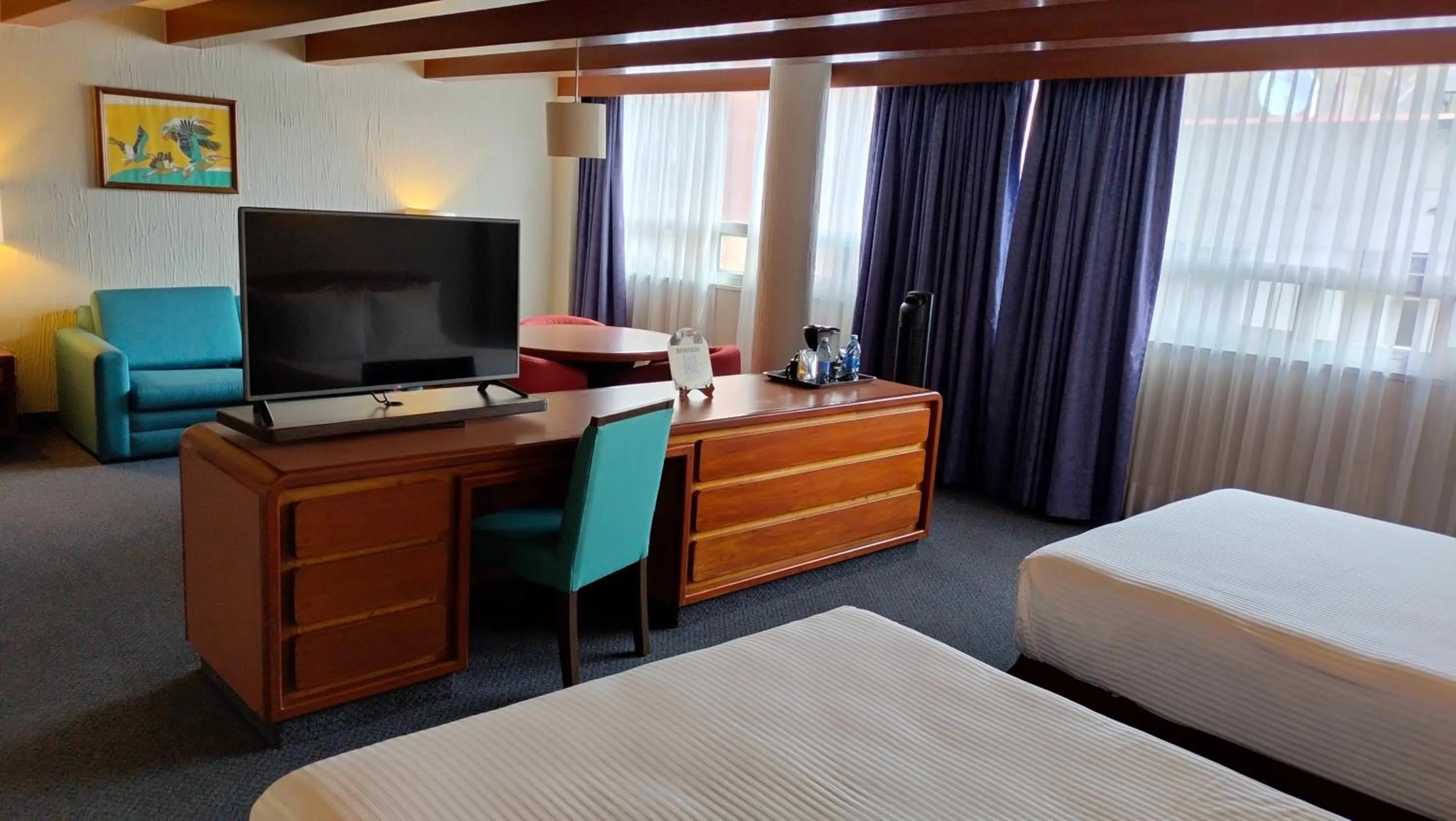 Bed in Hotel Metropol