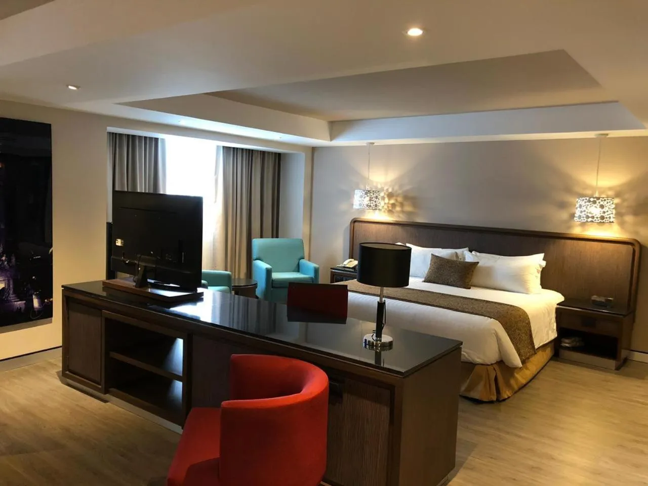 Bed in Hotel Metropol