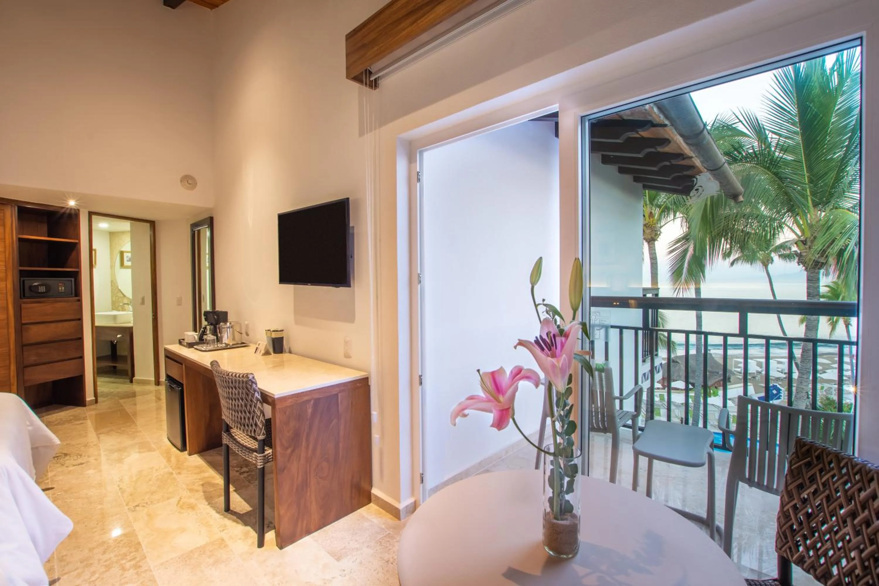 Balcony/Terrace in Buenaventura Grand Hotel & Great Moments - All Inclusive