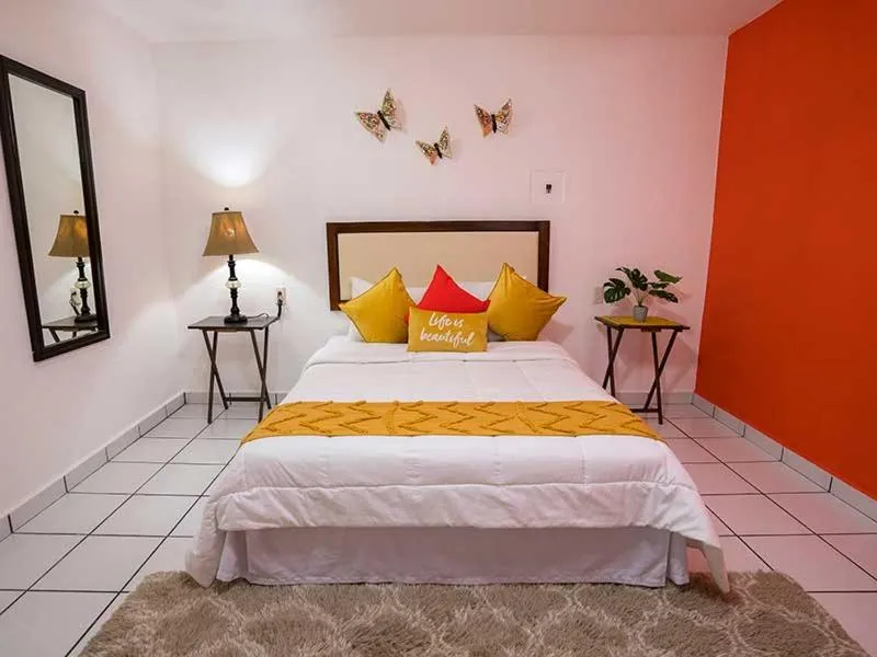 Bed in Posada Mariposa Boutique Hotel - 5th Avenue