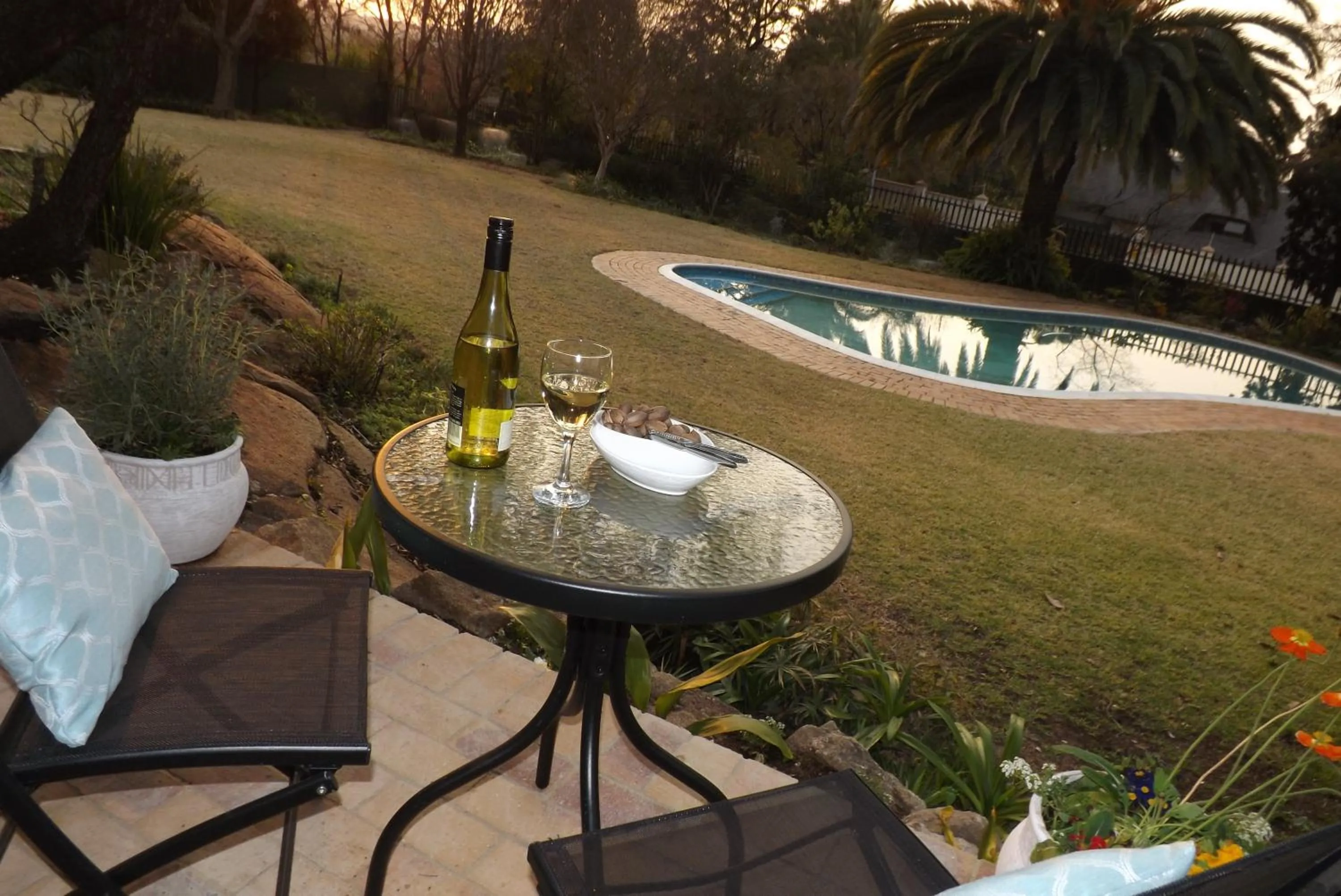 Balcony/Terrace in Tiree B&B