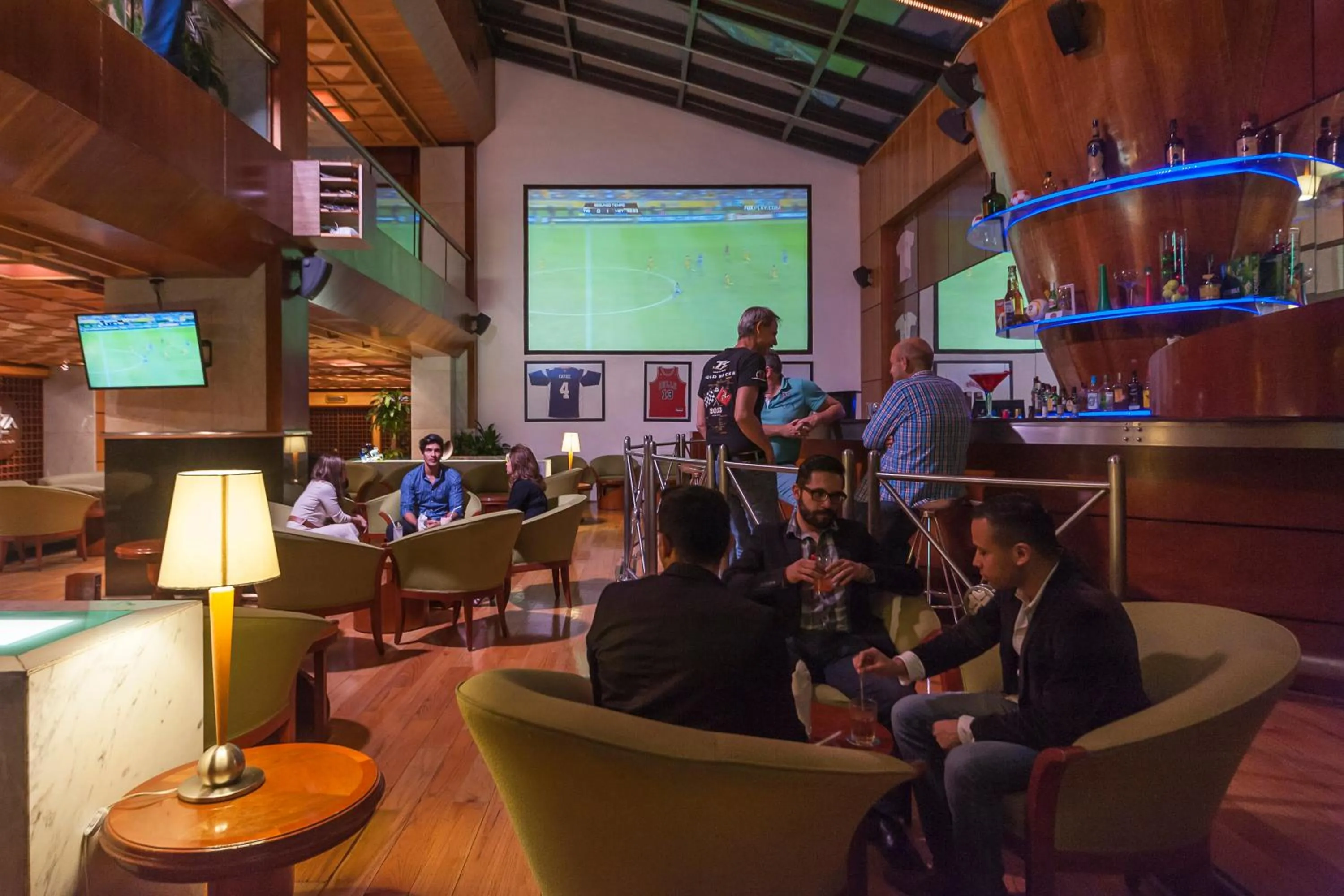 Lounge or bar in Hotel Casa Blanca