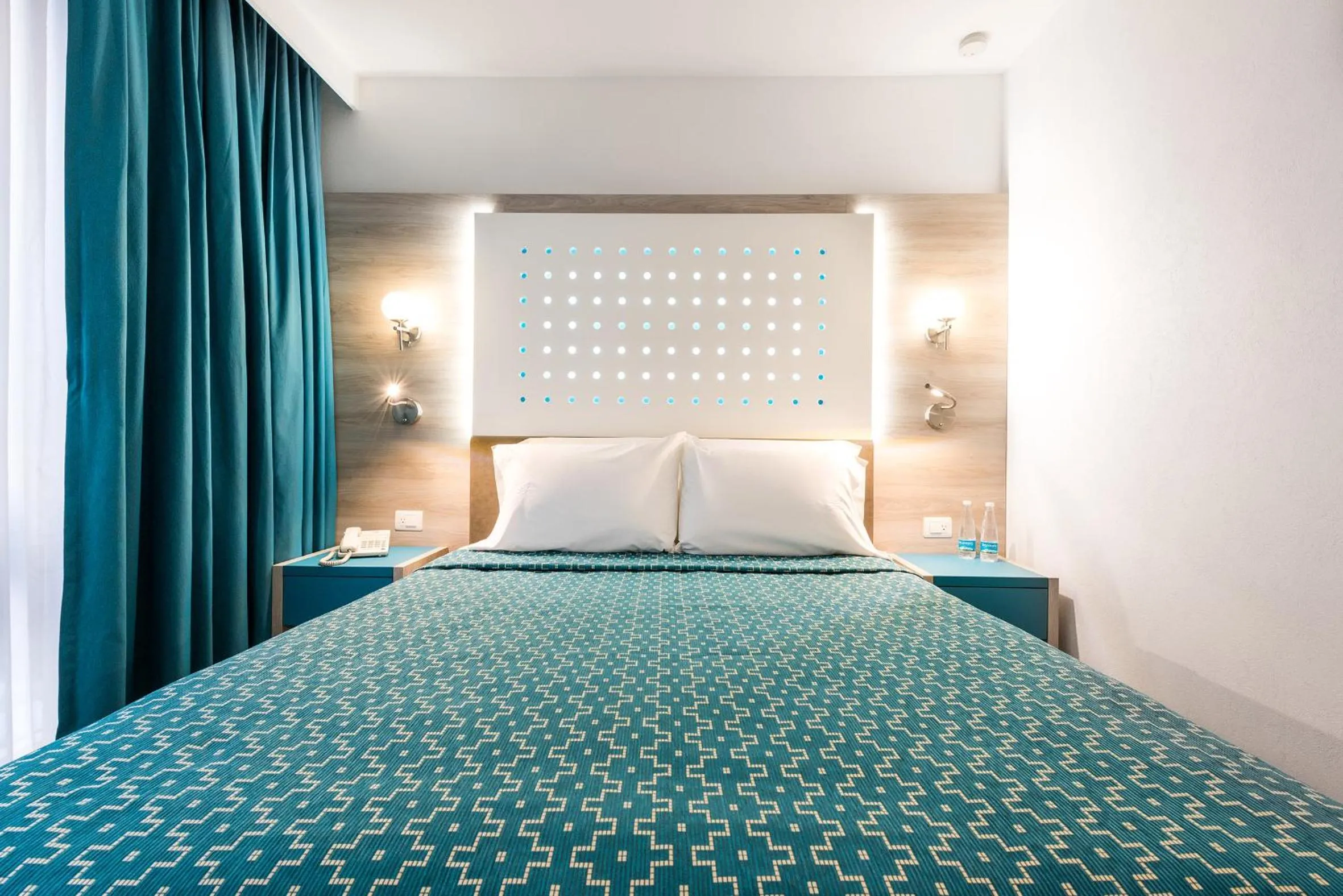 Bed in Hotel Casa Blanca