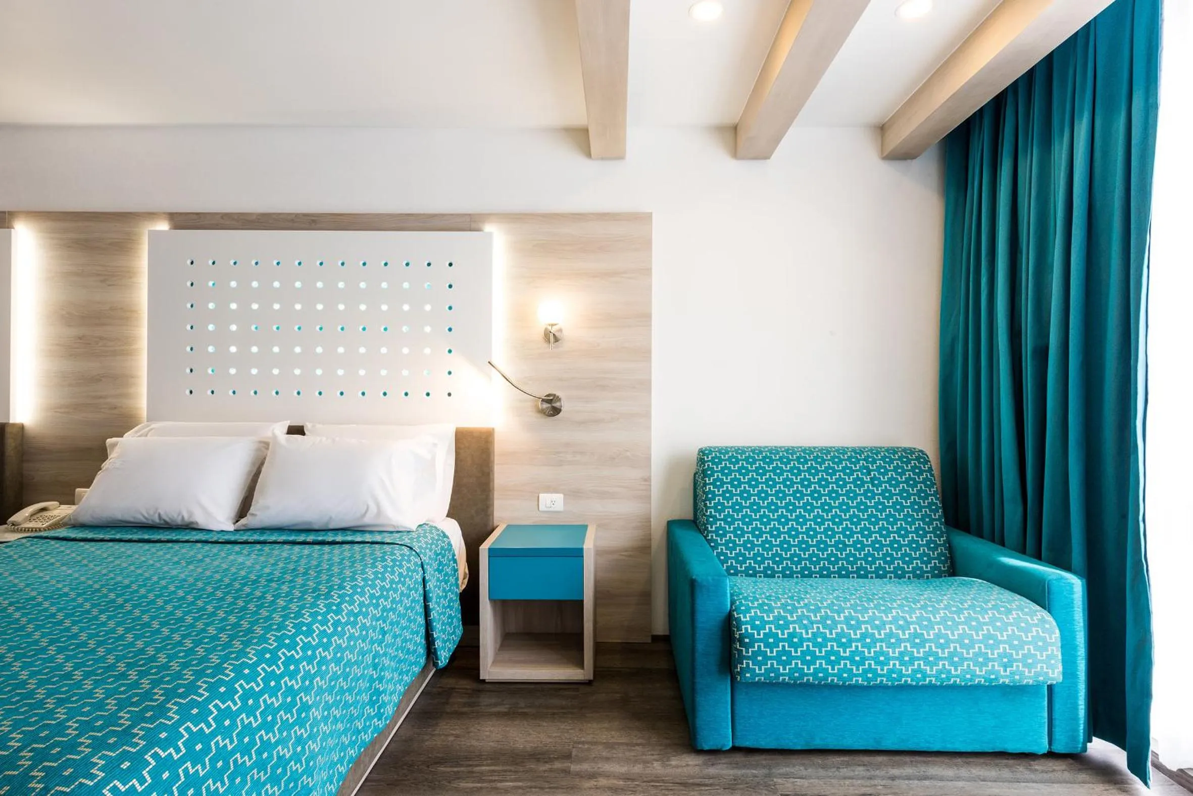 Bed in Hotel Casa Blanca