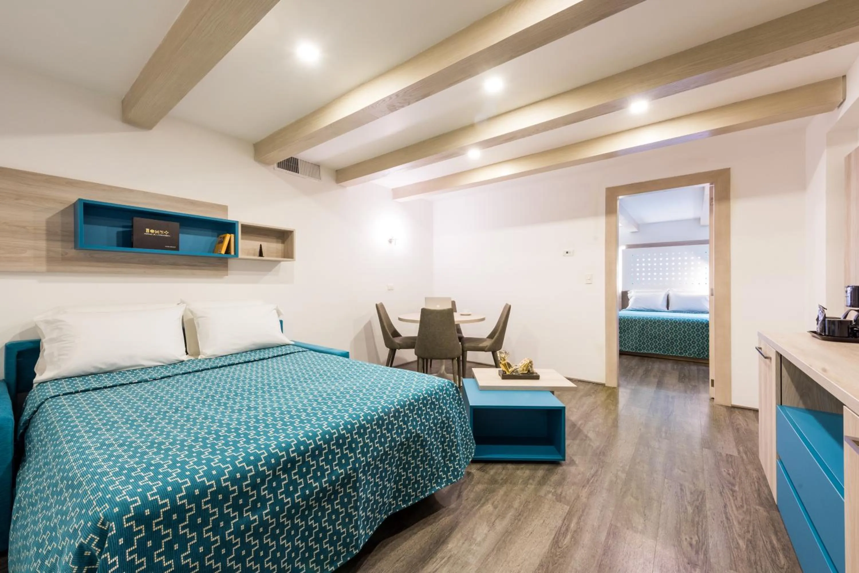 Bed in Hotel Casa Blanca