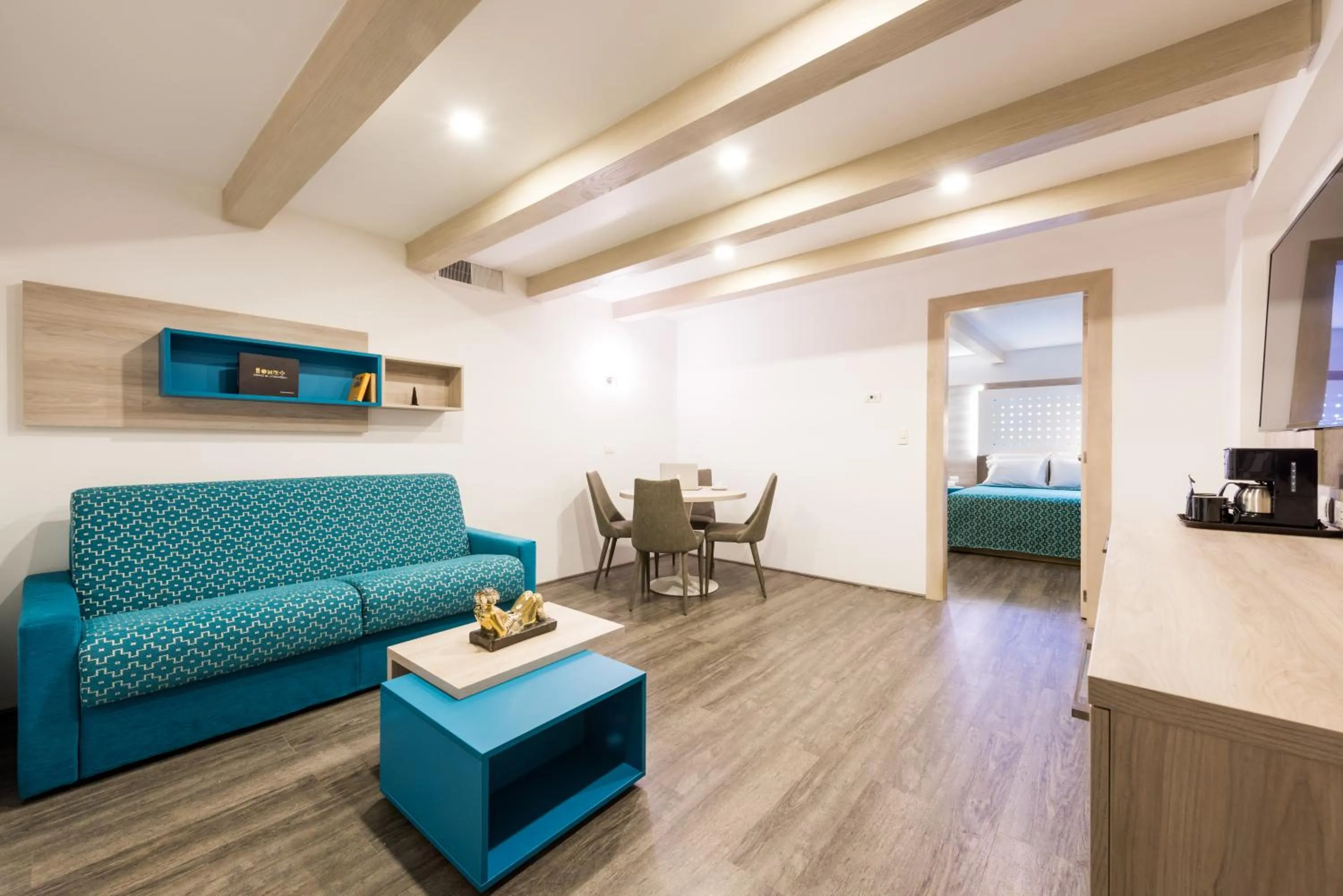 Bed in Hotel Casa Blanca