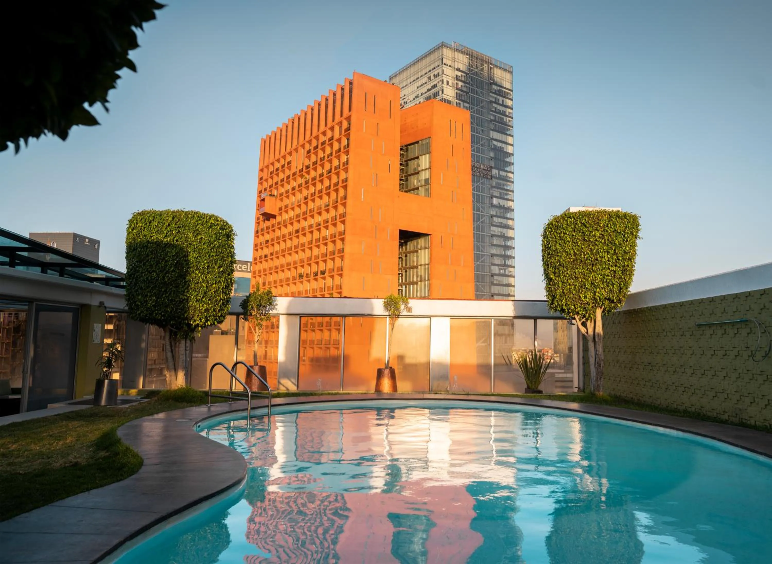 Swimming pool in Hotel Casa Blanca