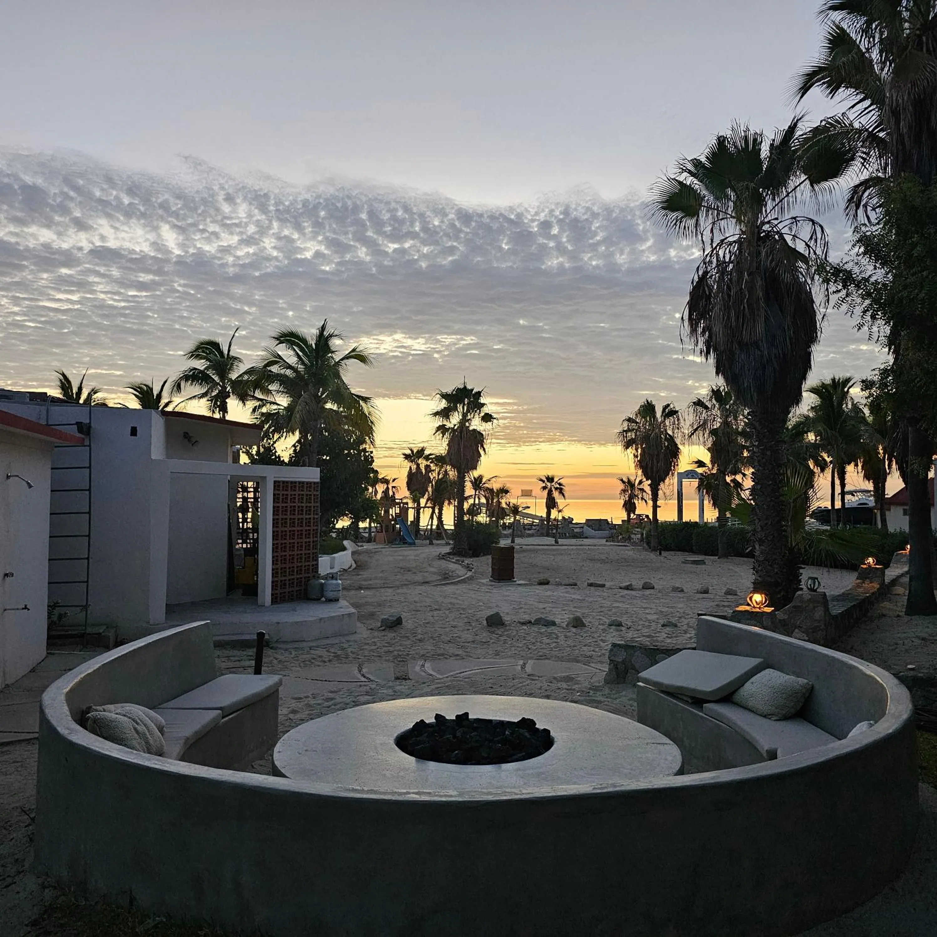 fireplace in Buena Vista Oceanfront & Hot Springs Resort