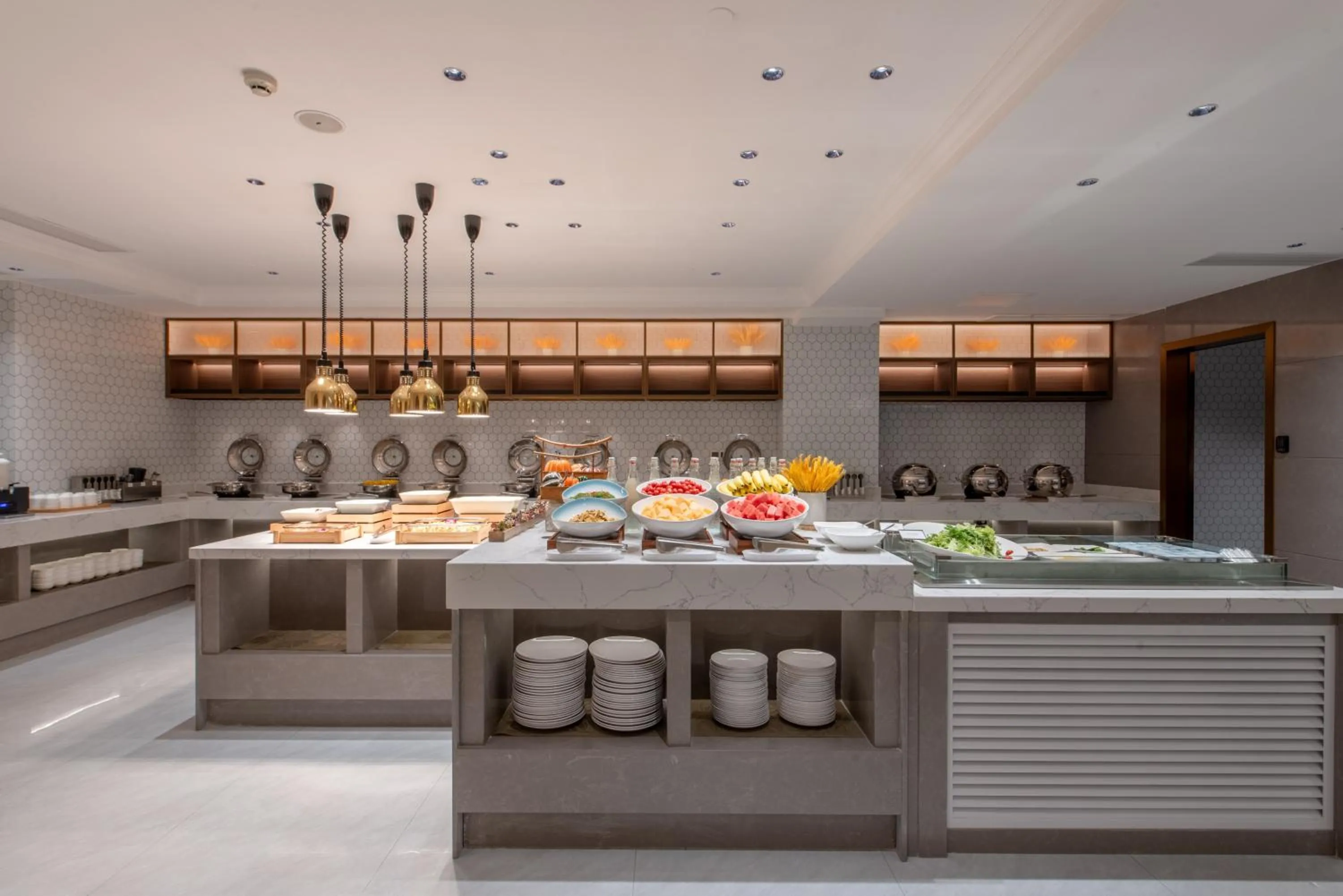 Buffet breakfast in Vienna International Hotel Guangzhou Baiyun International Conference Center