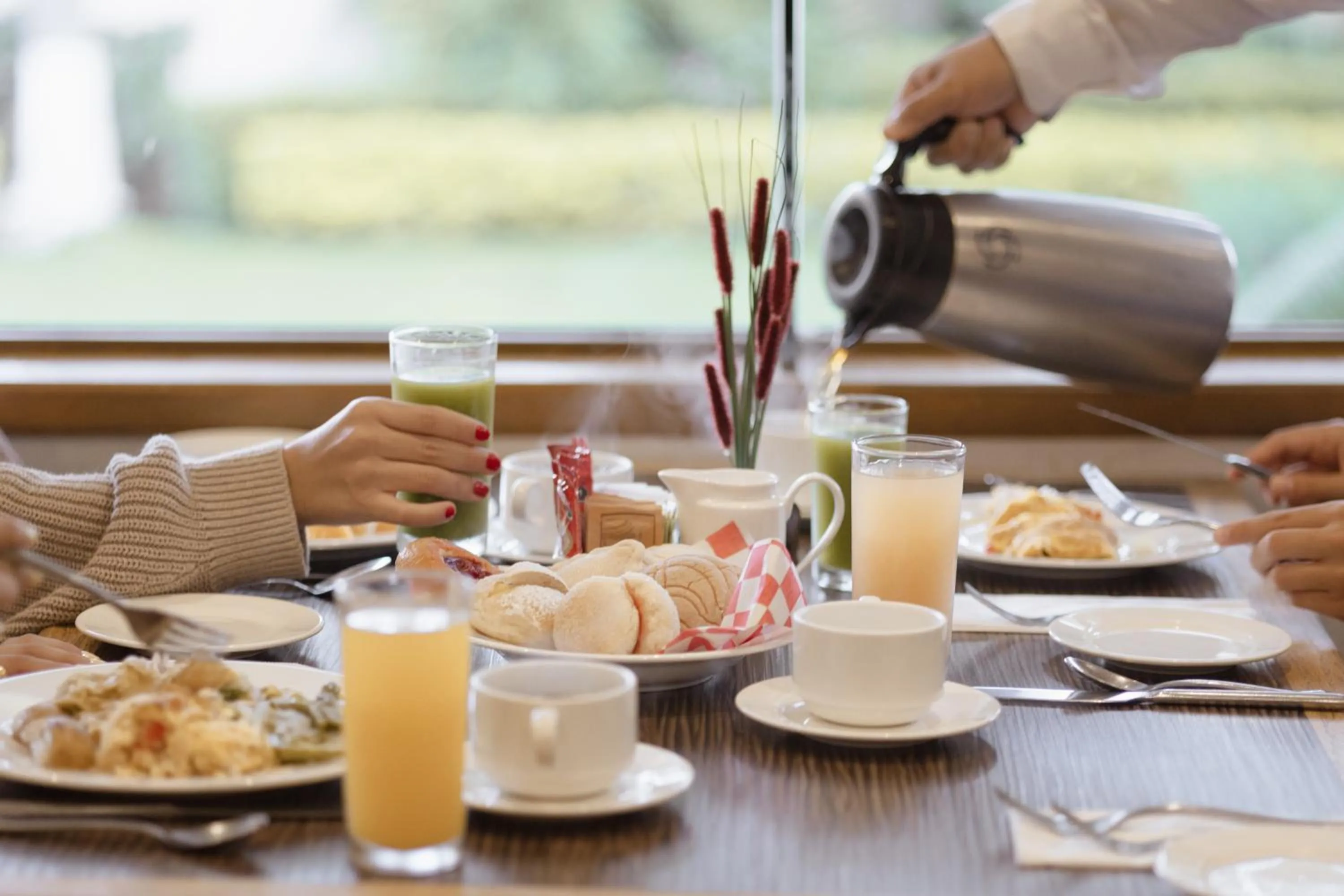 Breakfast in Hotel Guadalajara Plaza Ejecutivo