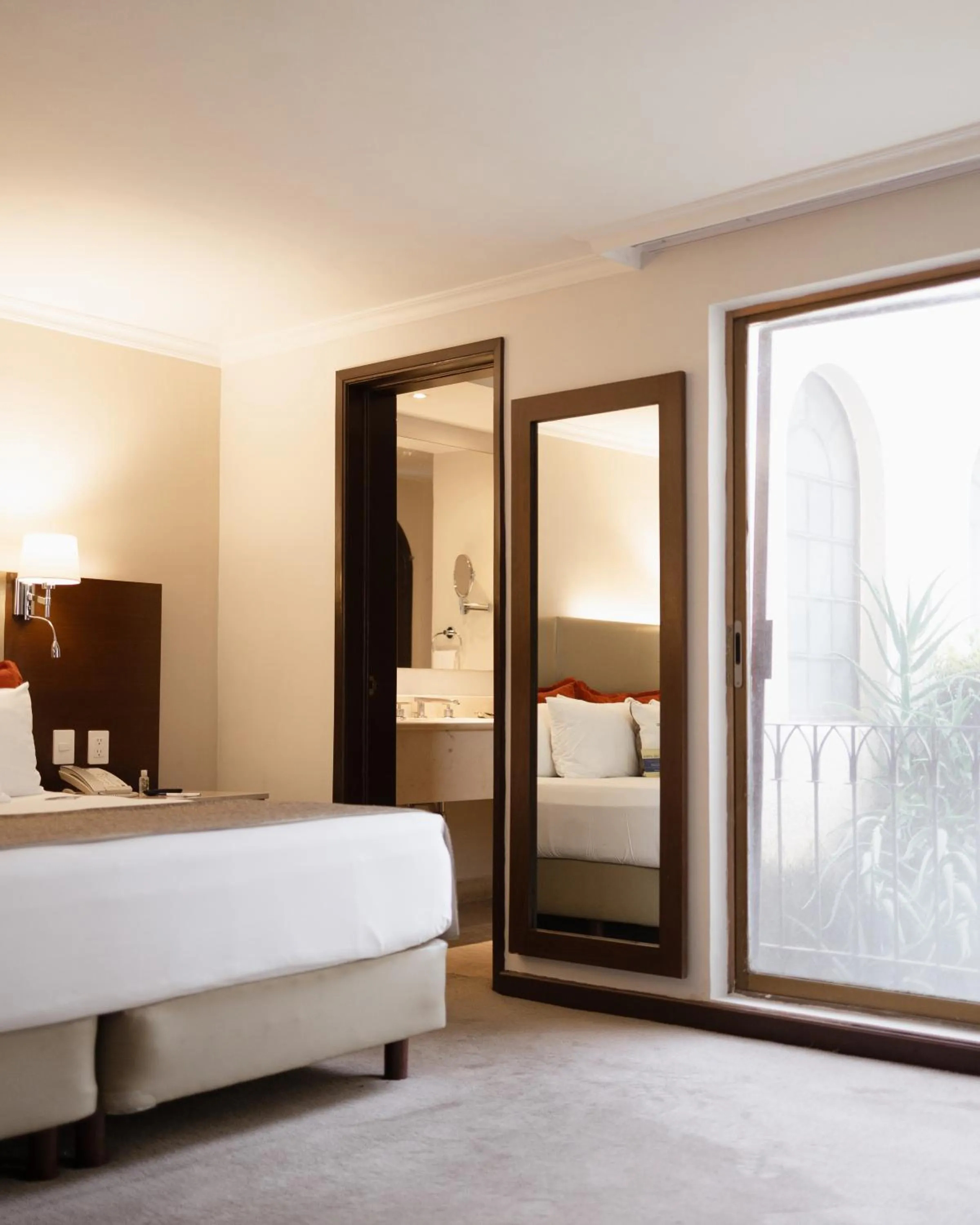 Bed in Hotel Guadalajara Plaza Ejecutivo