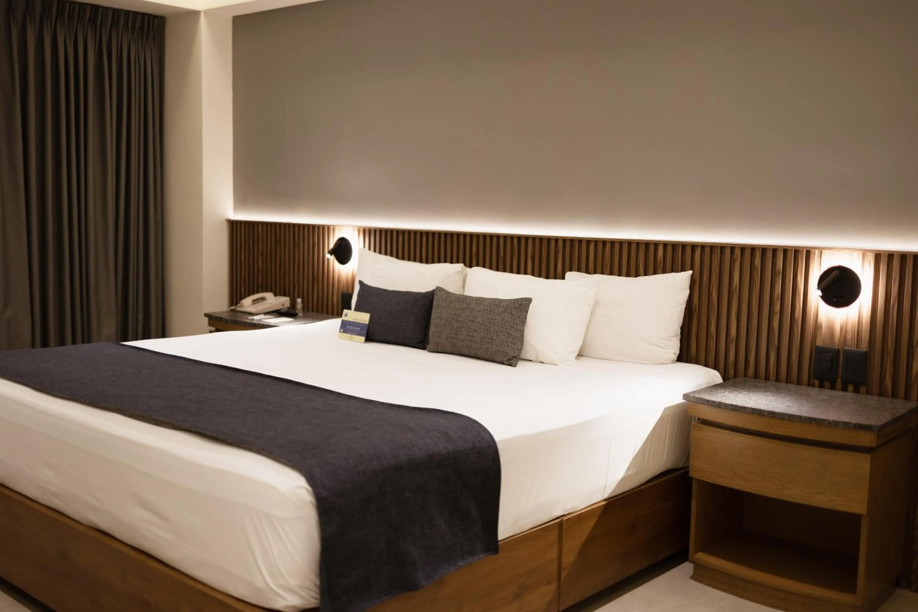 Bed in Hotel Guadalajara Plaza Ejecutivo