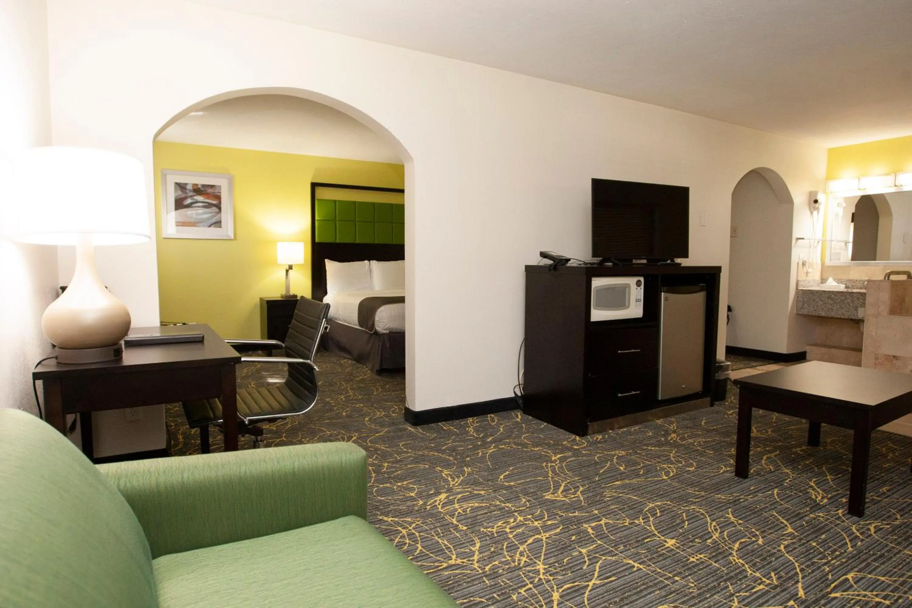 Photo of the whole room in AmericInn and Suites by Wyndham Delafield-Waukesha-Milwaukee