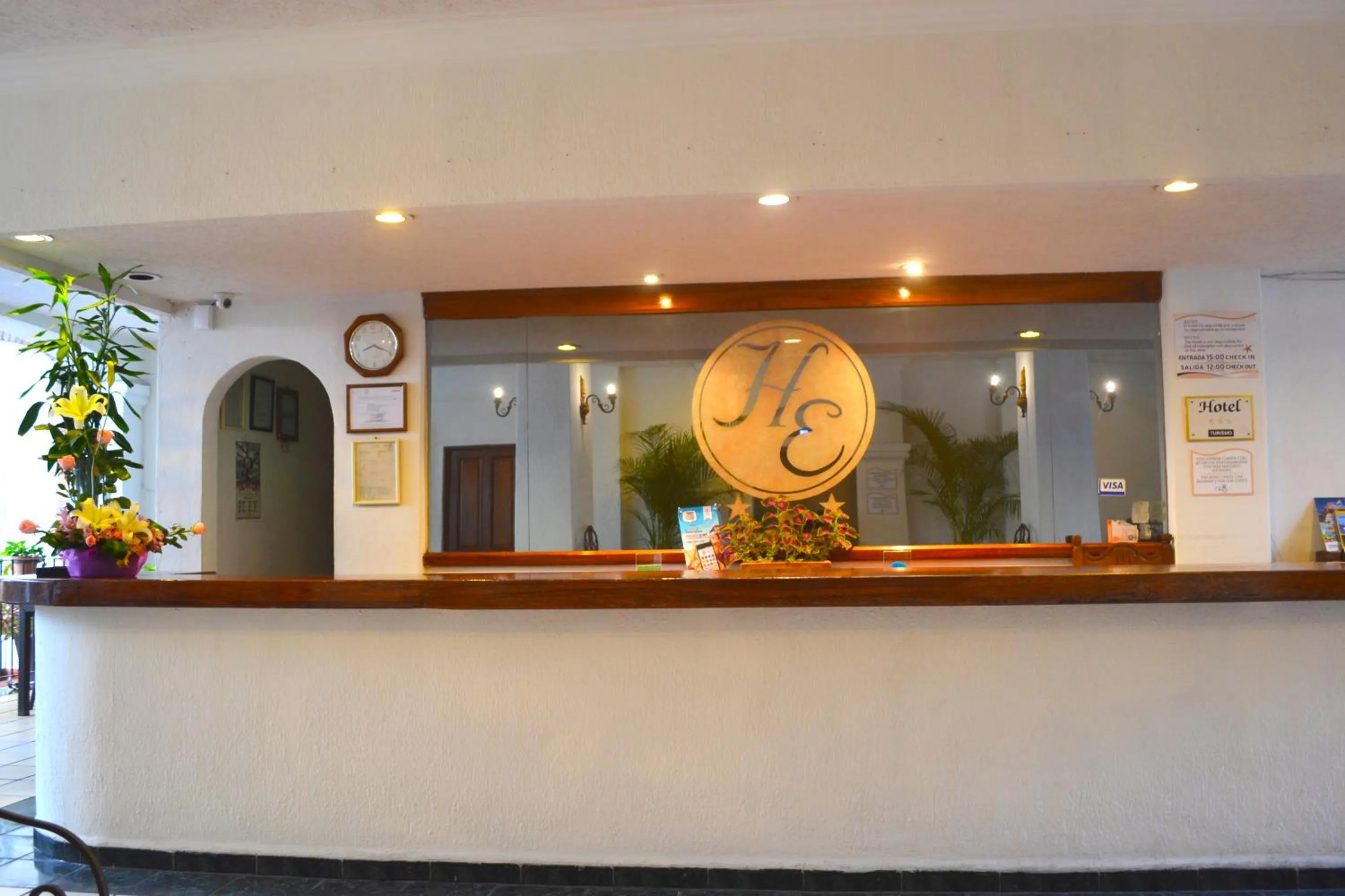 Lobby or reception in Hotel Eloisa