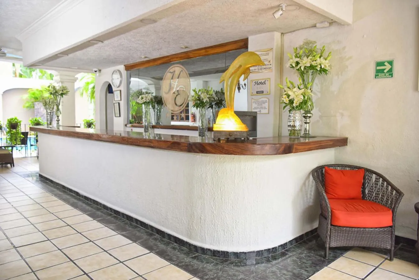 Lobby or reception in Hotel Eloisa