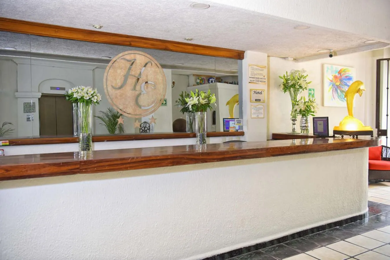 Lobby or reception in Hotel Eloisa